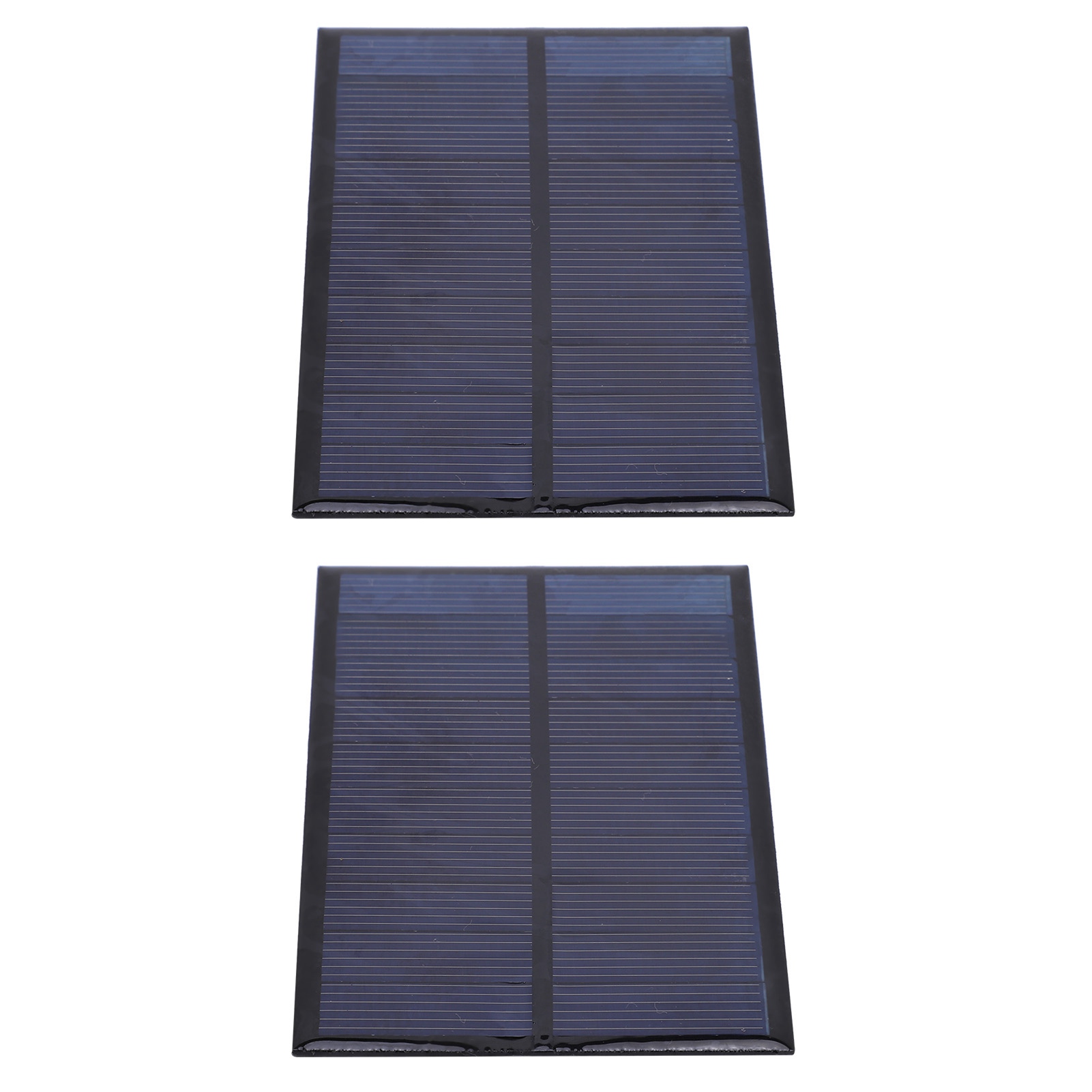 2 Stück Mini-solarpanel-epoxidharz-leistungsmodul-batterie Polysilizium Industriebedarf 5v 500ma