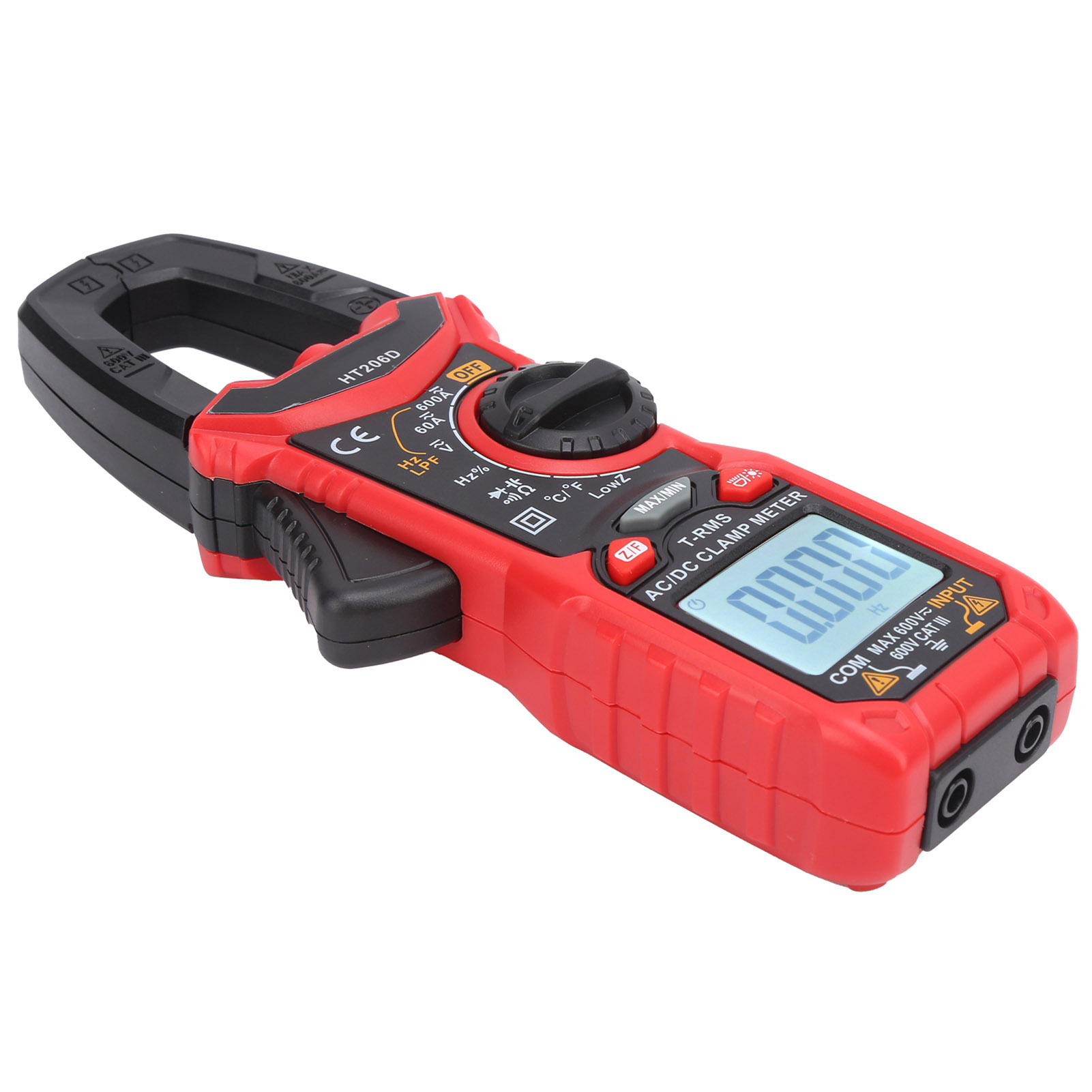 Ht206d Stromzangen-multimeter Für Wechsel- Und Gleichspannung, Digitales Zangenmessgerät Für Elektriker-wartung
