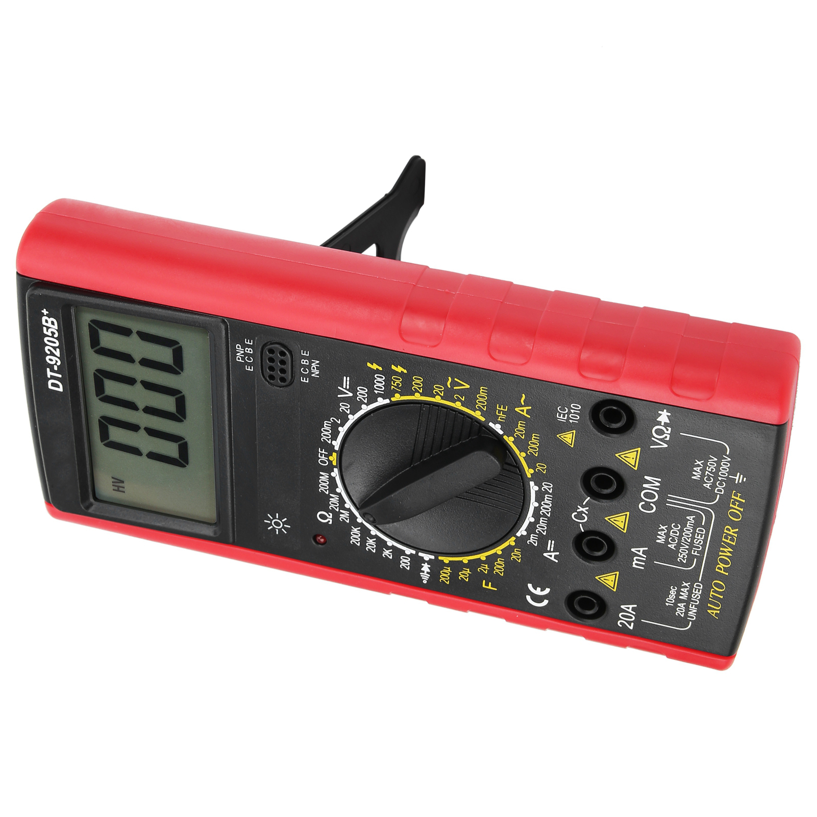 Dt9205b+ Anti-burning Digitalmultimeter Spannungs- Und Stromprüfer Messgerät Elektrikerwerkzeug