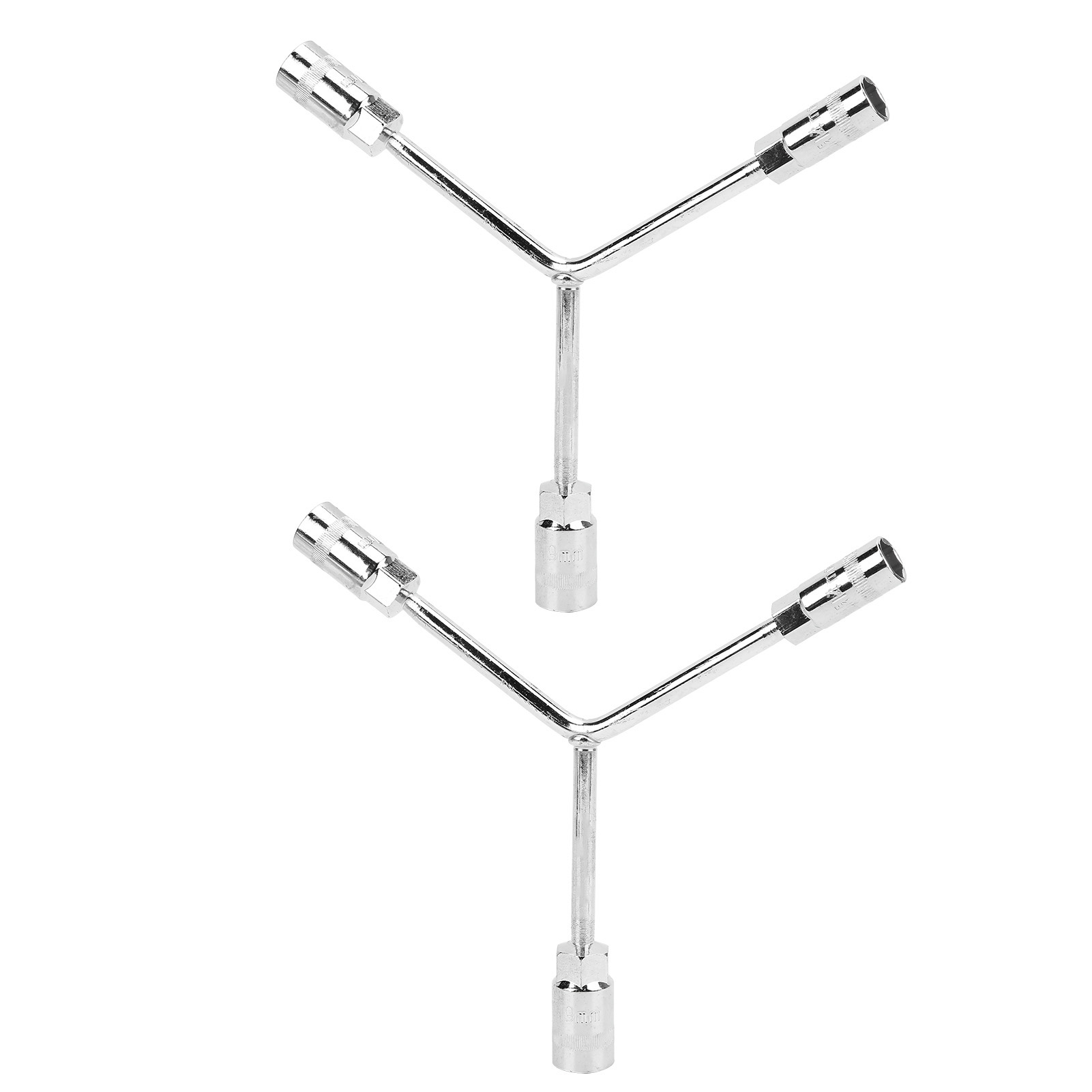 2 Stück 3-wege-steckschlüssel Y-typ Sechskant Chrom-vanadium-stahl Handwerkzeug Für Autoreparaturen