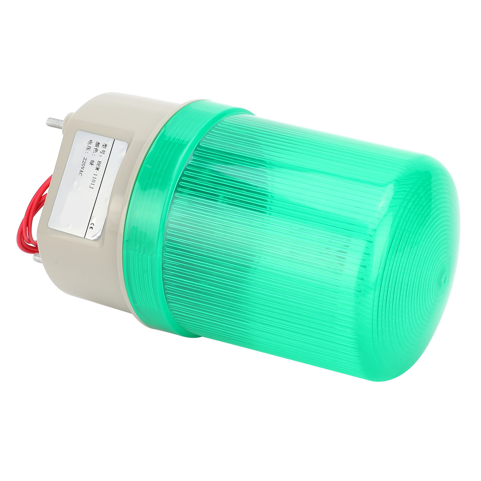 Berm-warnleuchte Mit Led-ton Und -beleuchtung, Fahrzeug-notfallalarmanlage, 220 V Ac, Grün
