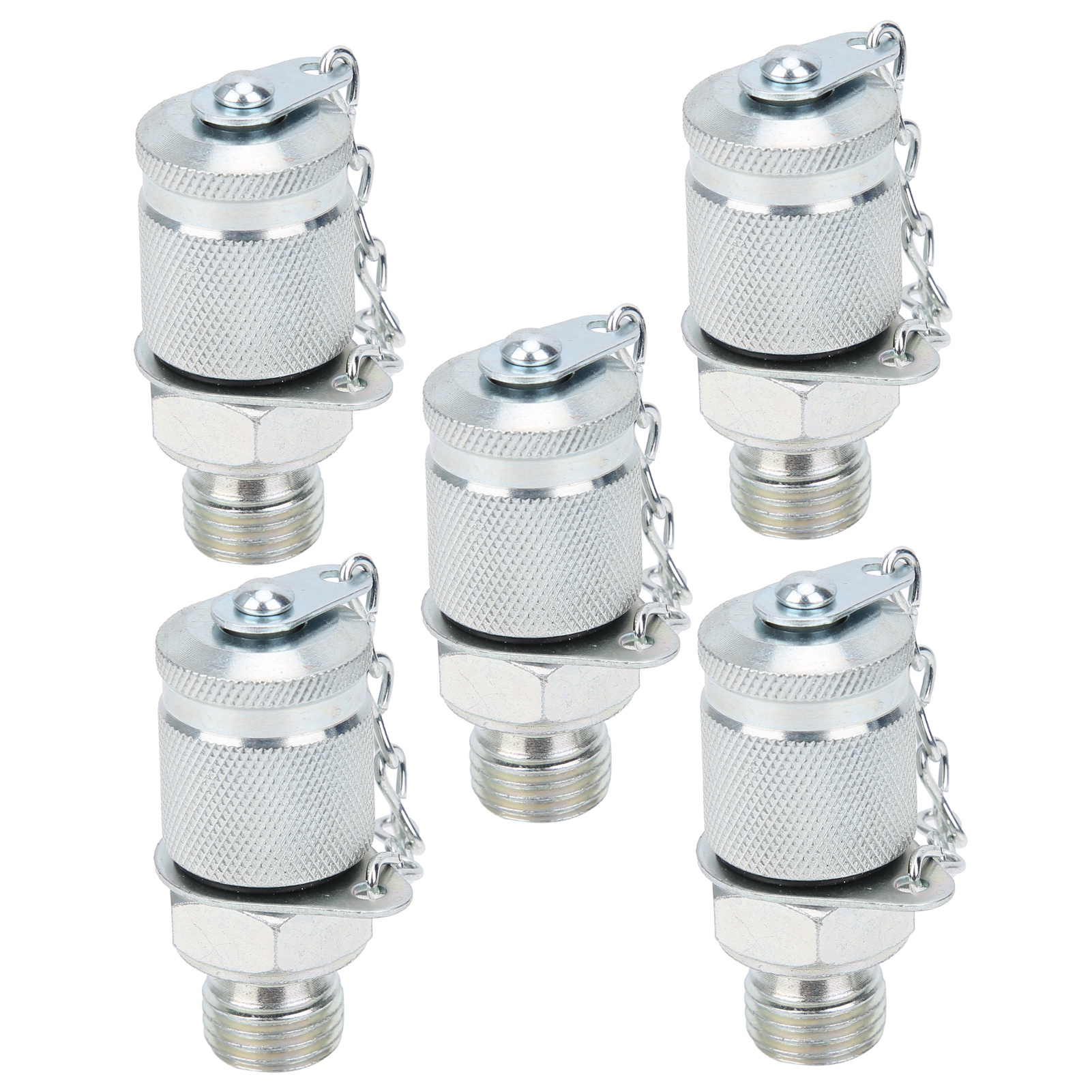 5 Stück Hydraulikprüfadapter Gewindeprüfkupplungen Druckmessung Pt/pptm14 X 1,5