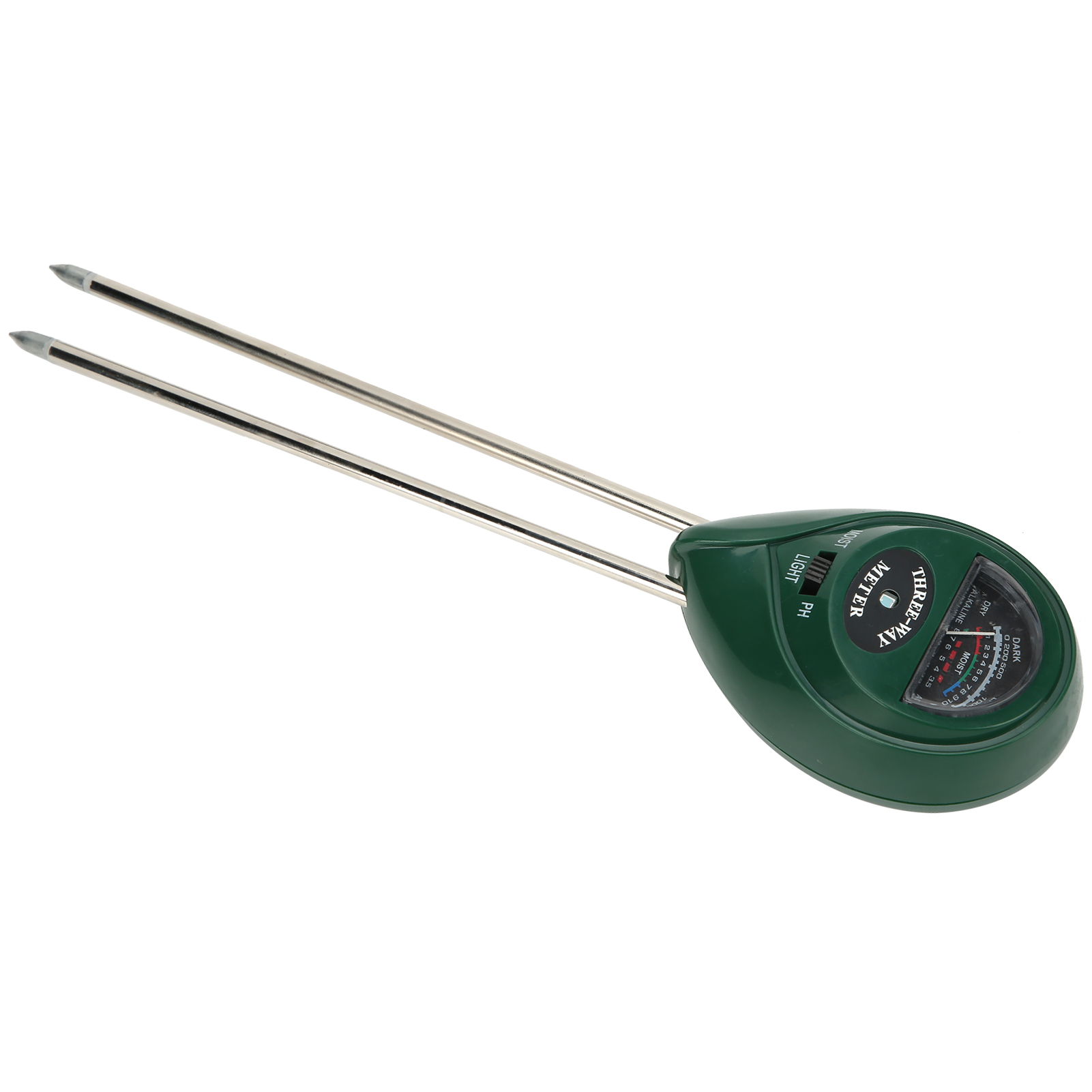 3-in-1-bodenmessgerät Mit Feuchtigkeitsanzeige, Ph-wert-messgerät Und Feuchtigkeitsanzeige – Ideal Für Gartenarbeit.