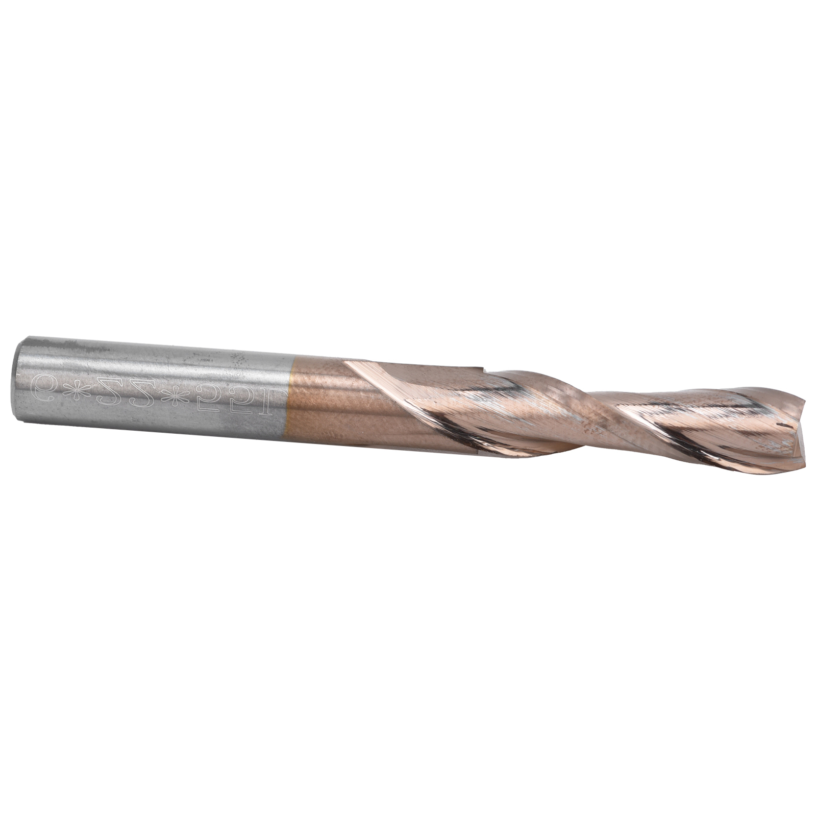 Doppelschneidiger Fräser, Robust, Gerader Fräser Für Holz, Acryl Und Pvc, 6 X 6 X 22 X 60 Mm