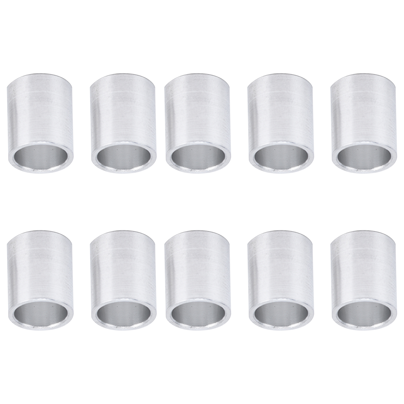 10 Stück Runde Abstandshalter Aus Aluminiumlegierung Ohne Gewinde, Außendurchmesser 10 Mm/12 Mm