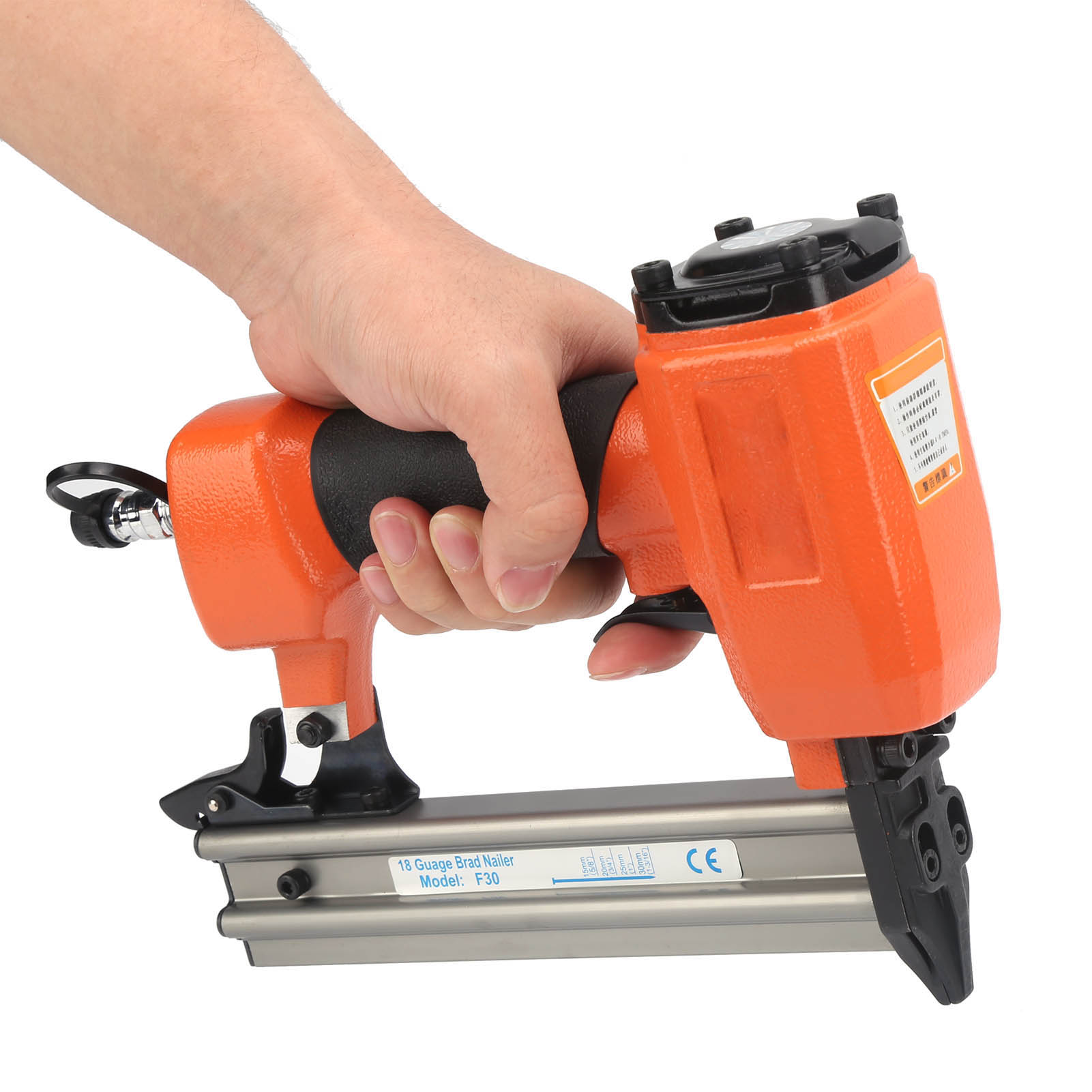 Pneumatischer Nagelpistole, Handnagler Aus Legiertem Stahl, Holzbearbeitungs-nagelmaschine F30