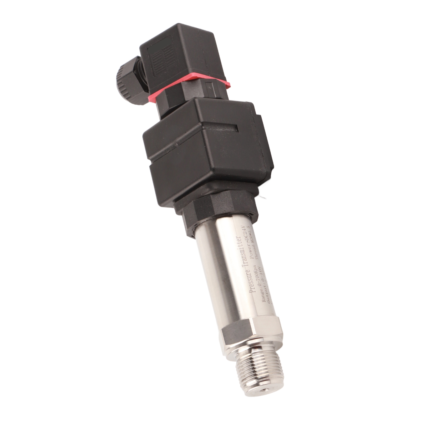 Drucksensor Aus Aluminiumlegierung, Luft-/wassergeber Mit Digitaler Lcd-anzeige, Messumformer, 0–10 V Dc, 24 V Dc, 0–700 Kpa