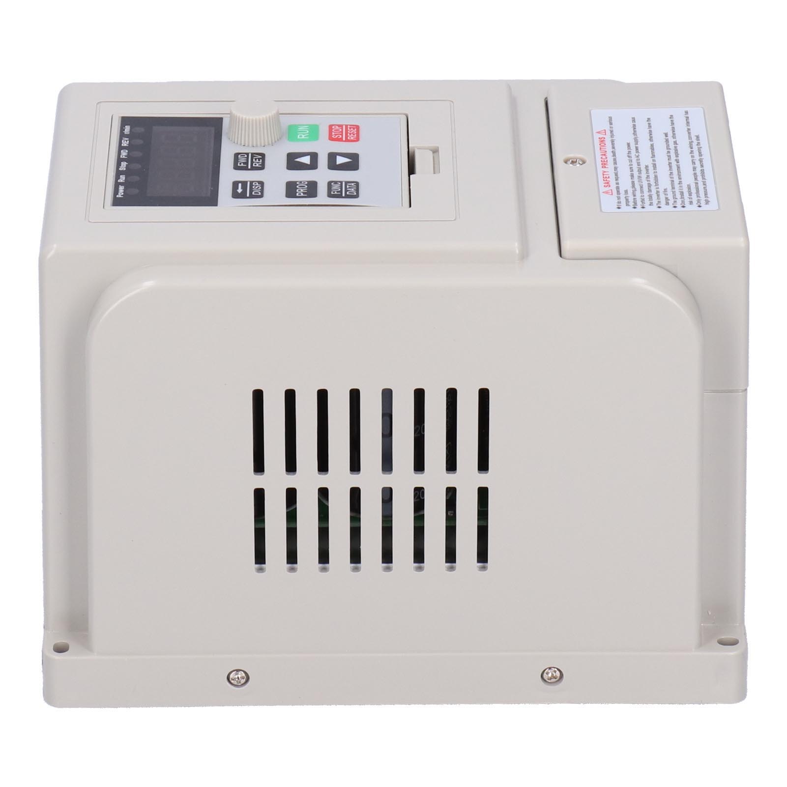 Wechselrichter-drehzahlregler Für Motoren, Einphasig (eingang), Dreiphasig (ausgang), 220 V, 1500 W, At51500x