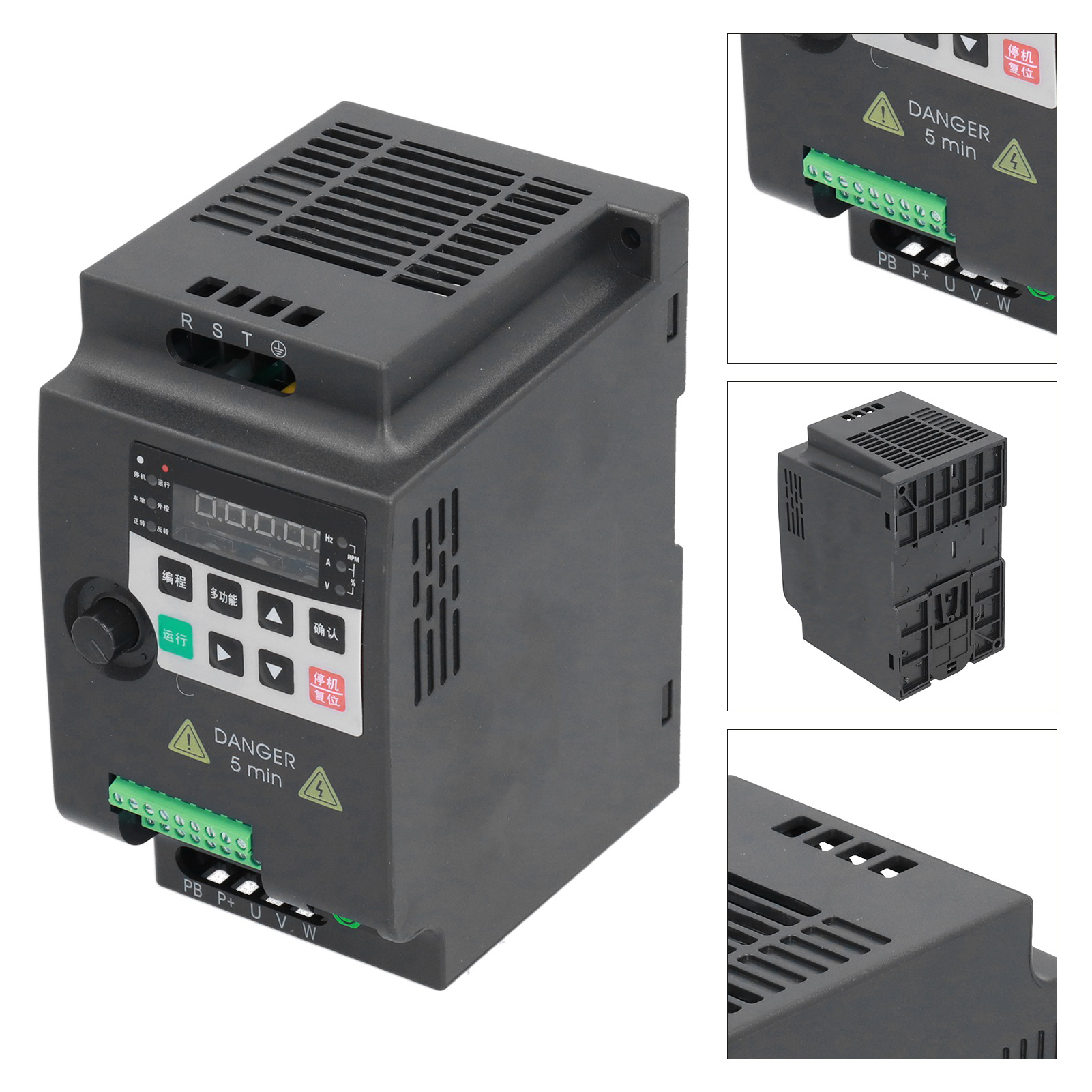 Frequenzumrichter (vfd) Motor Vektor-wechselrichter Konverter Controller 3 Phasen 380v200mn‑1r5gb‑t4(1.5kw)