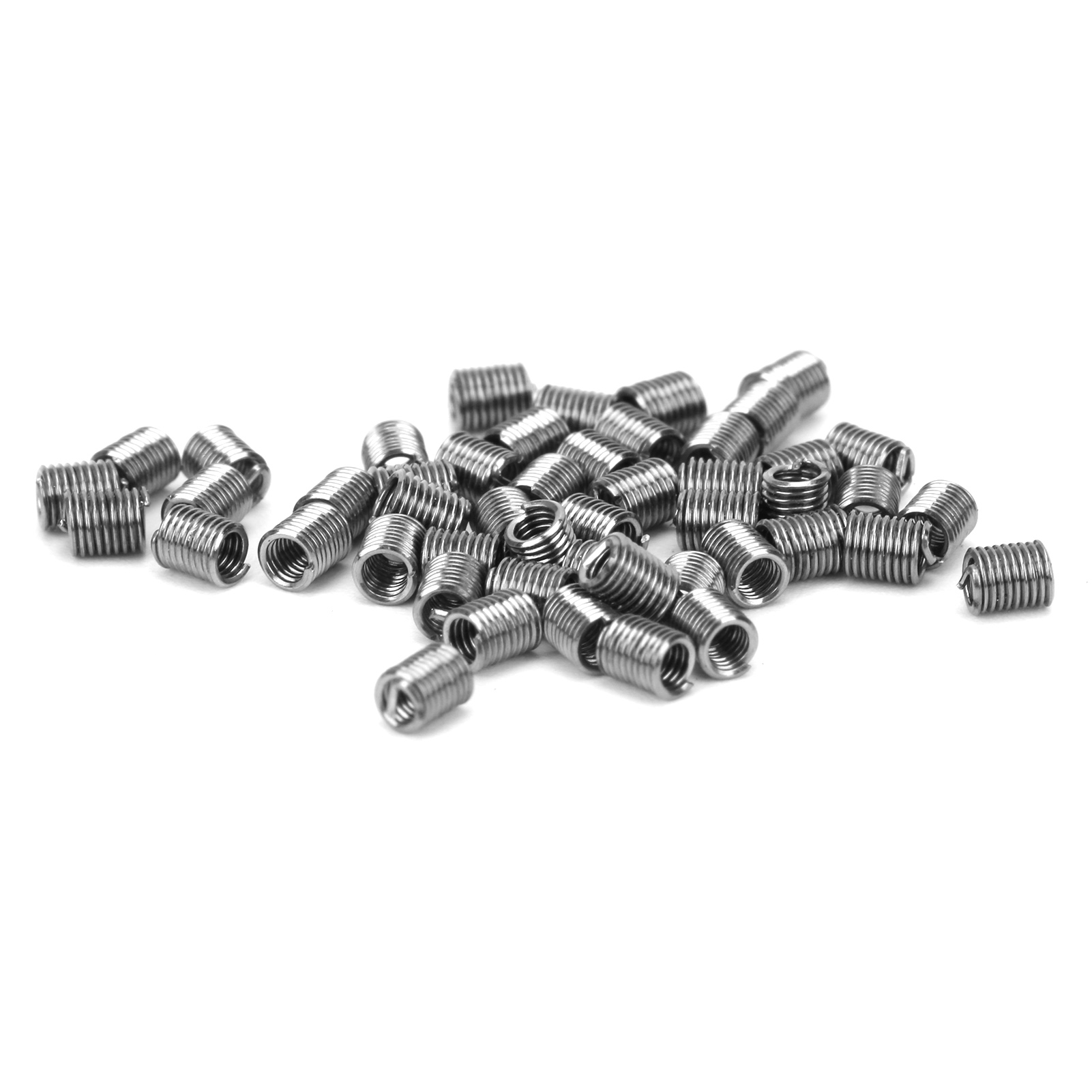 50 Stück Gewindeeinsätze, Gewindereparatur-schutzhülsen, Reduziermuttern, Befestigungselemente M1,6 X 0,353d