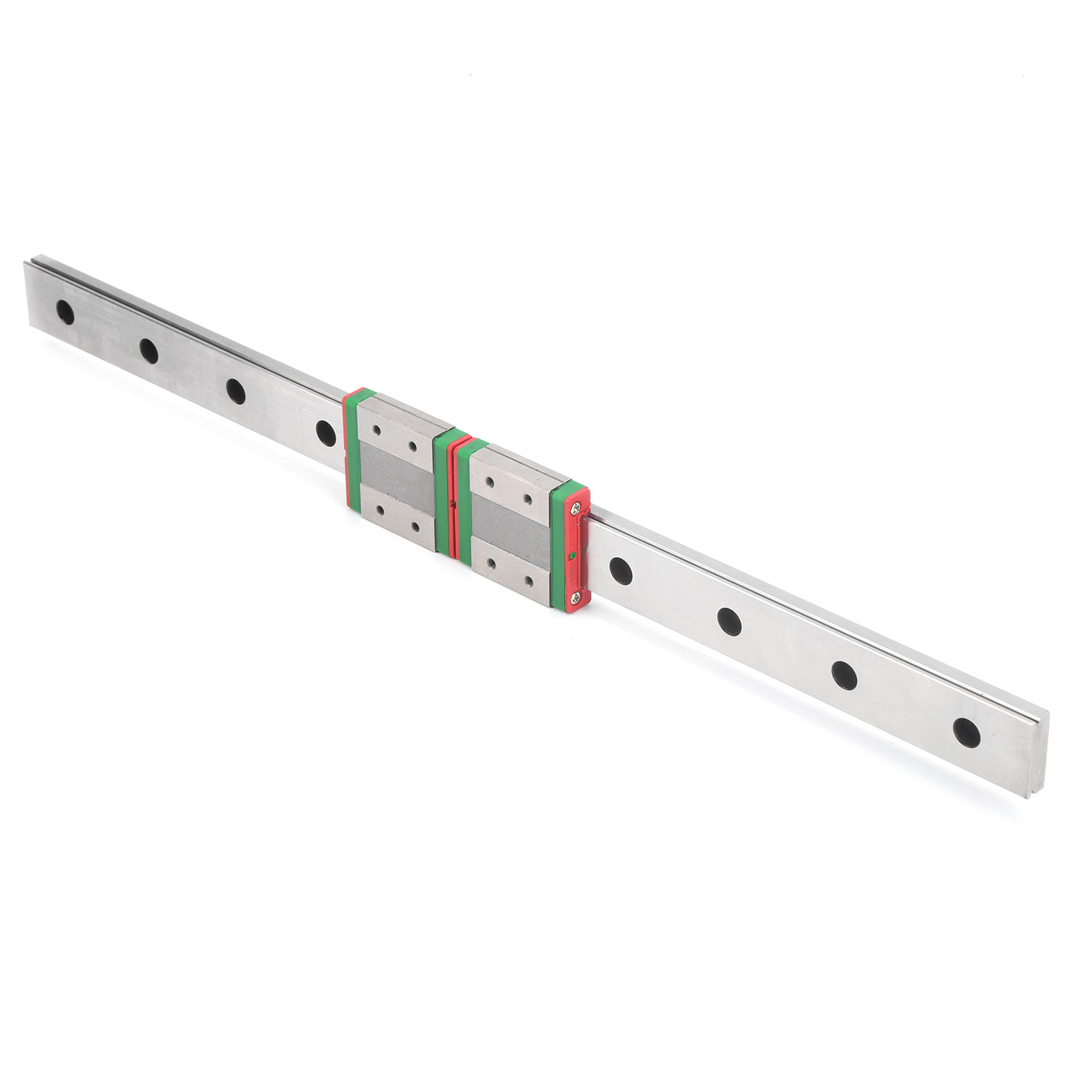 Linearführung Mini Doppelt Verbreiterter Gleitblock Edelstahl Werkzeugmaschinenführung Mgw12c‑400‑2r