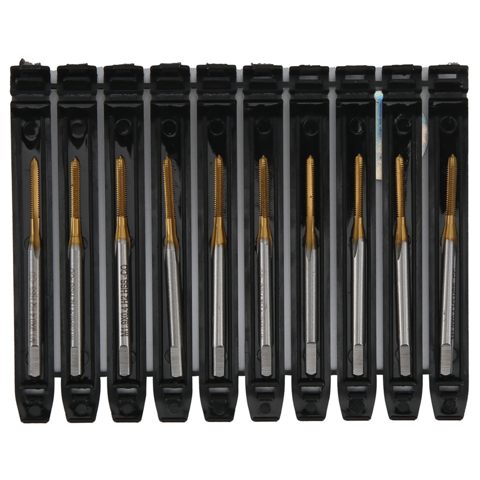 M1,9 X 0,4 Gewindebohrer-set, Beschichteter Hss-stahl, Metrisches Grobgewinde, Gewindeschneidwerkzeug