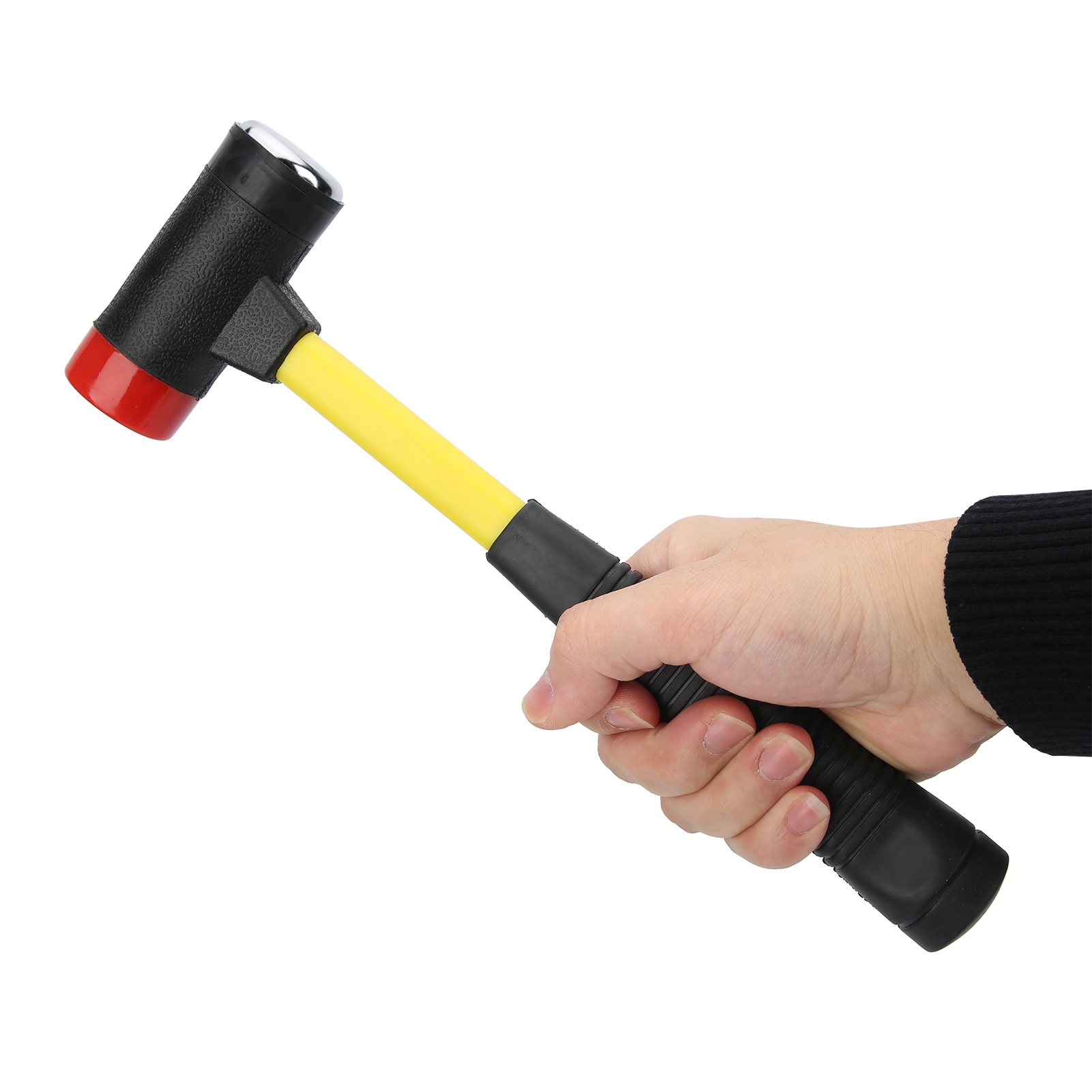 4-in-1 Hammer Mit Weichem Und Hartem Hammerkopf Aus Kohlenstoffstahl Und Gummigriff – Handwerkzeug