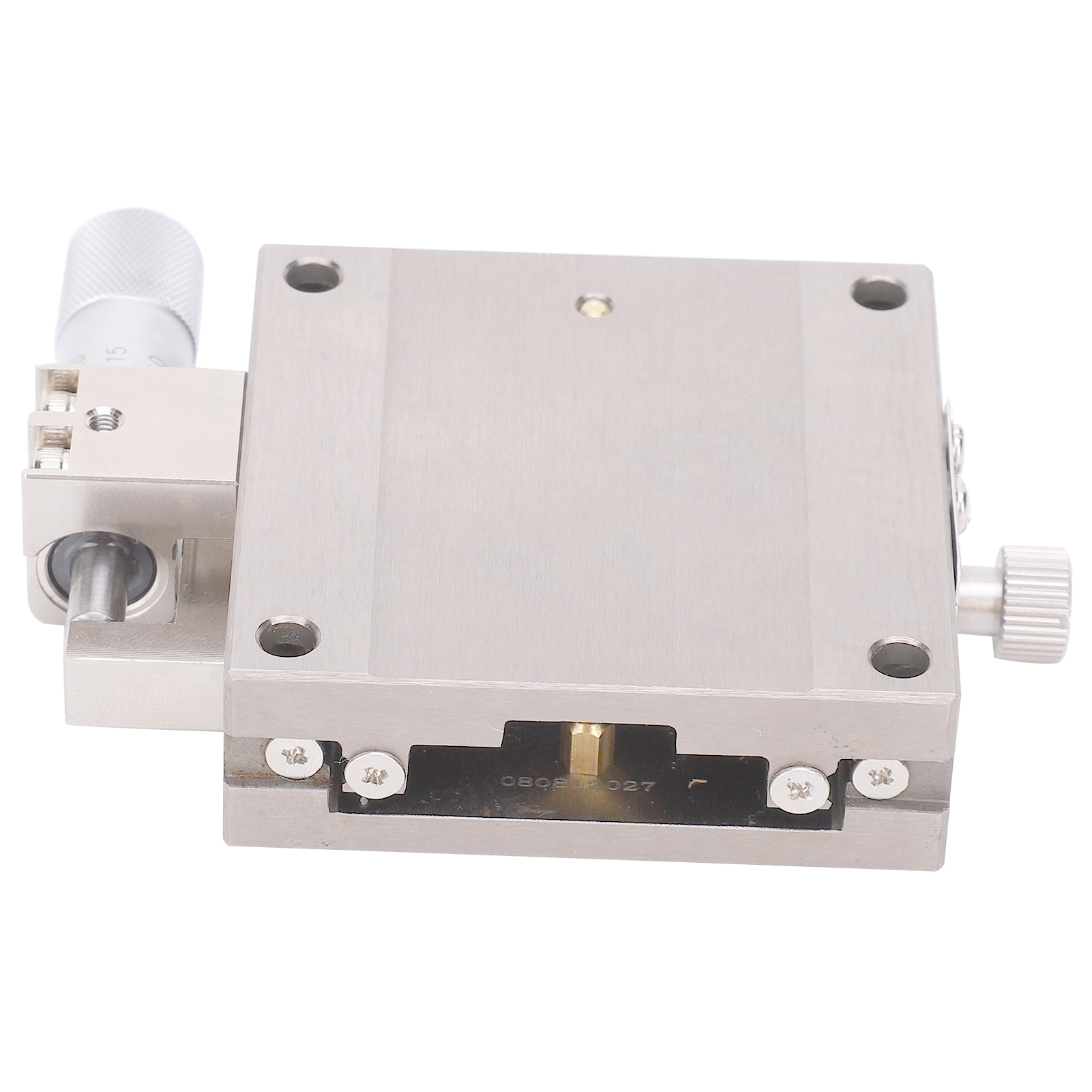 Lineartisch Für X-achse, Feineinstellknopf, Manuelle Plattform, Schiebetisch, Edelstahl Xlbs60