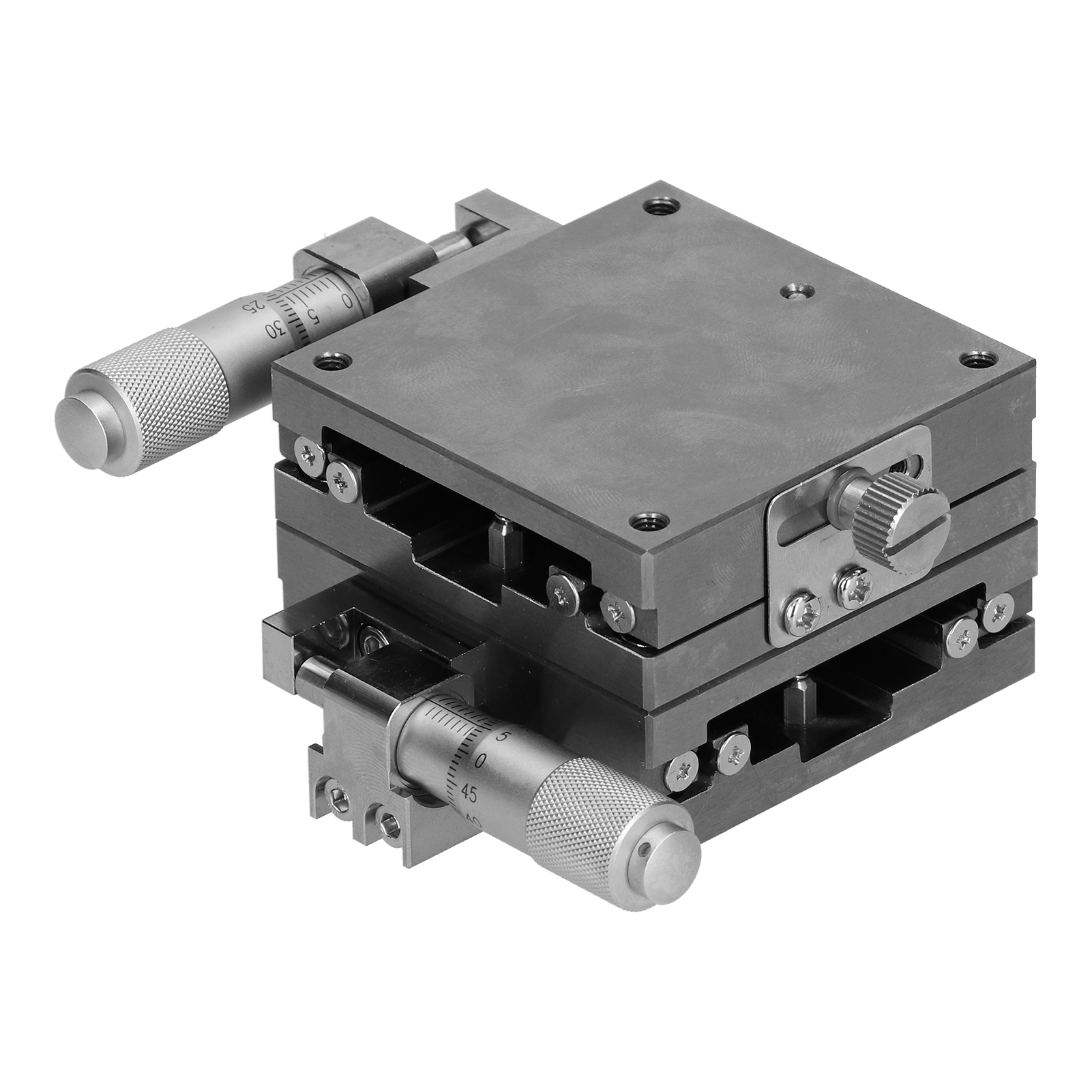 Gleittisch Mit Manueller Feineinstellung, Kugelführung, Linearverstellplattform Xylbs60 60x60mm