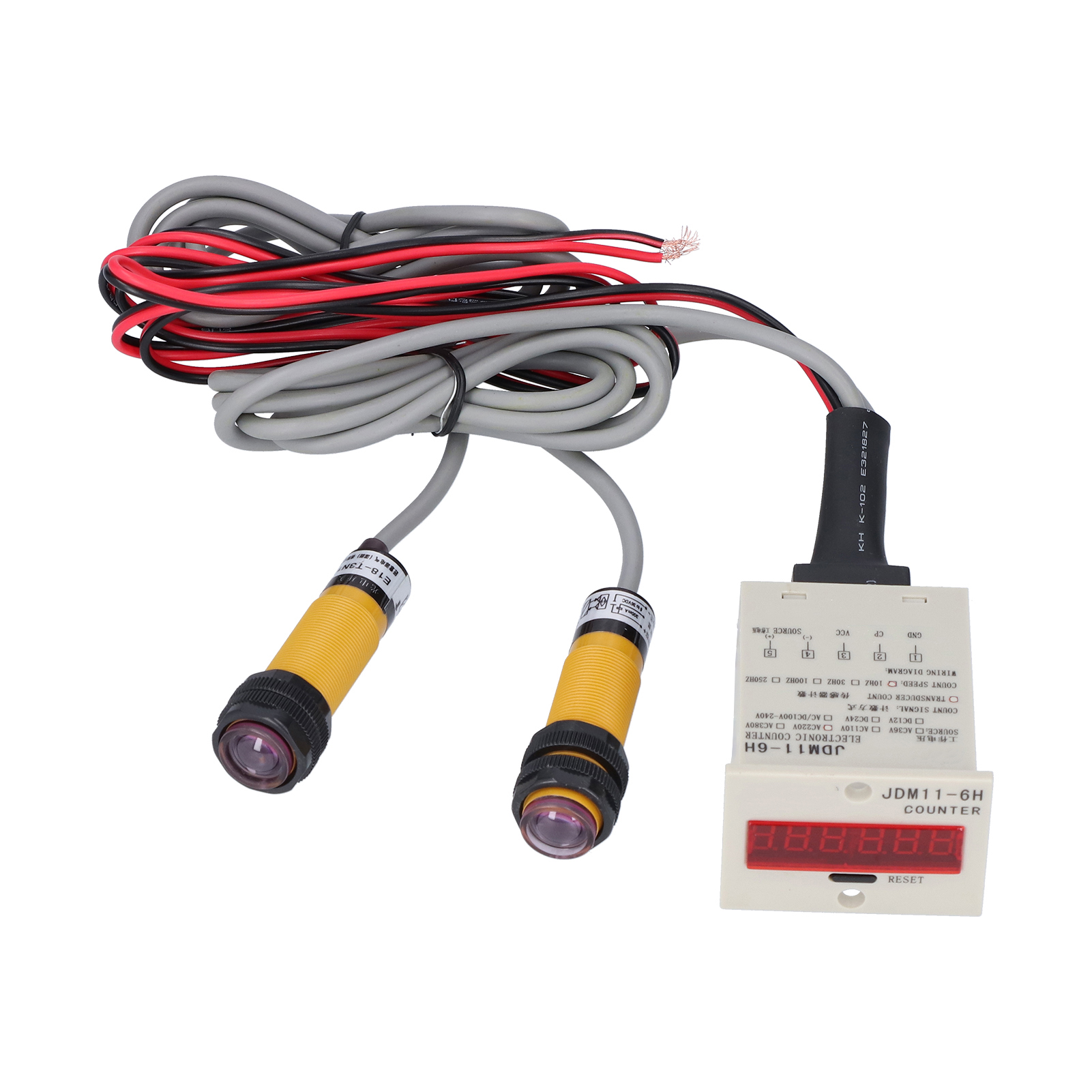 Berm Led-elektronikzähler Mit Induktiver Digitalanzeige, Installations-zählwerkzeug Jdm11‑6hdc12-24v