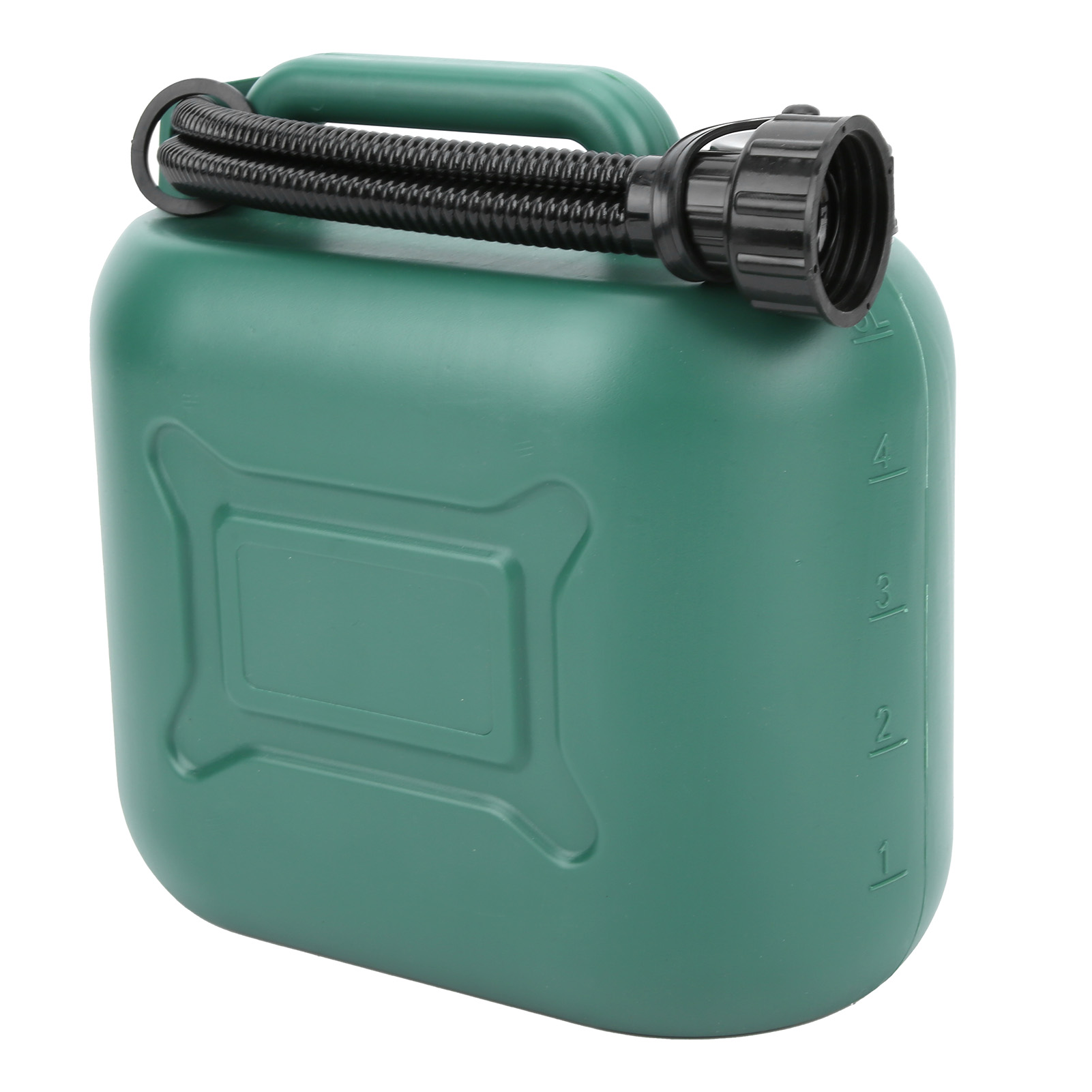 Jerrycan Aus Abs-kunststoff, Tragbarer Benzinkanister Im Militärstil, Öltank Für Industrielle Anwendungen, 5 Liter, Grün