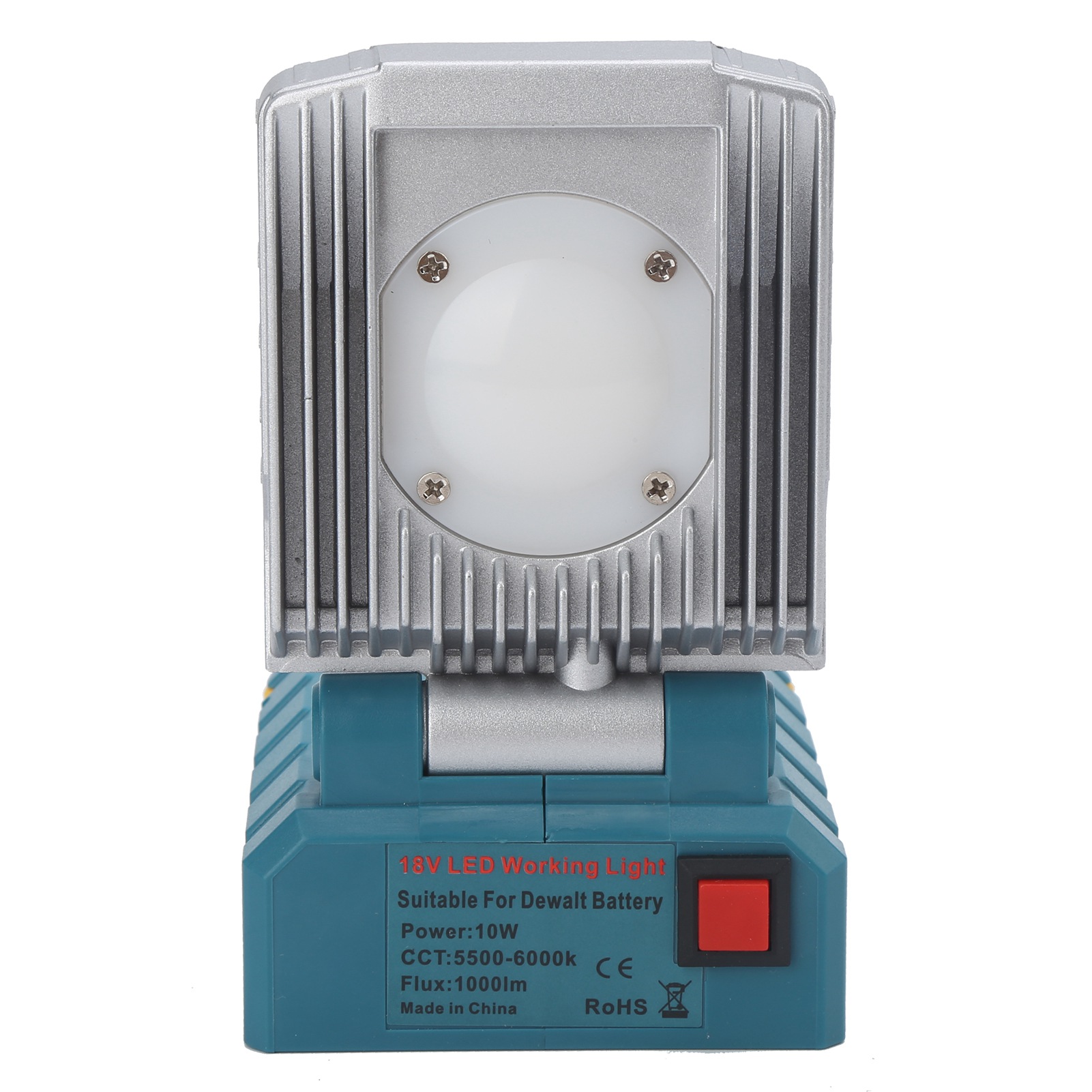 Led-werkzeugleuchte Mit Universellem Lithium-akku-anschluss, Arbeitsleuchte 1000 Lm, 18 V, Tpdl-10 W