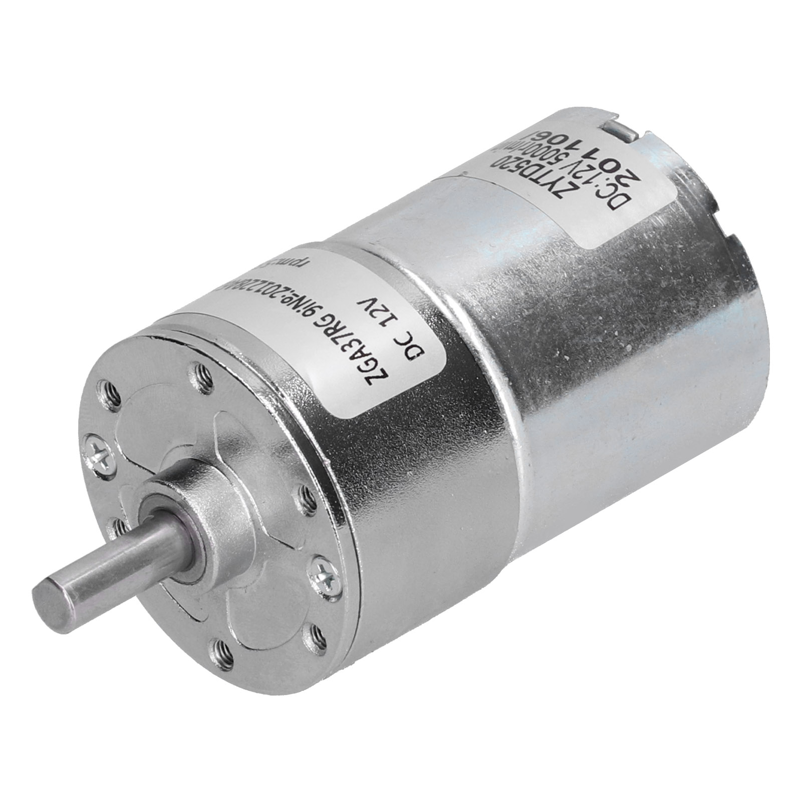Elektromotor Mit Mikrodrehzahlreduzierung, Geräuscharm, Poröses Lager, Maschinenzubehör, Dc 12vzga37rg 550r-12v