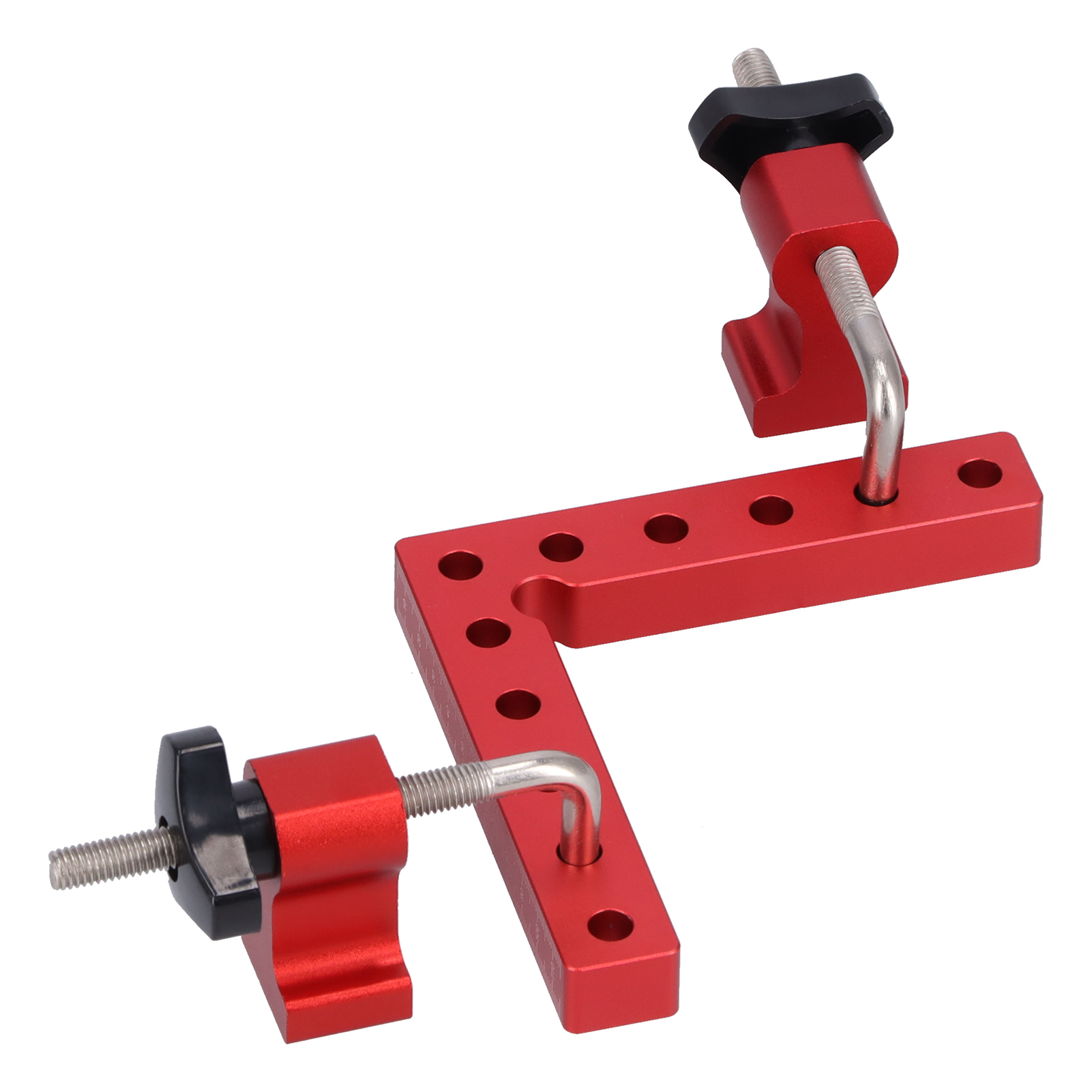 2 Sets 90°-positionierwinkel-vorrichtung, Rechtwinklige Vorrichtung, Holzbearbeitungs-verbindungsklemme, Zubehör, 120 Mm