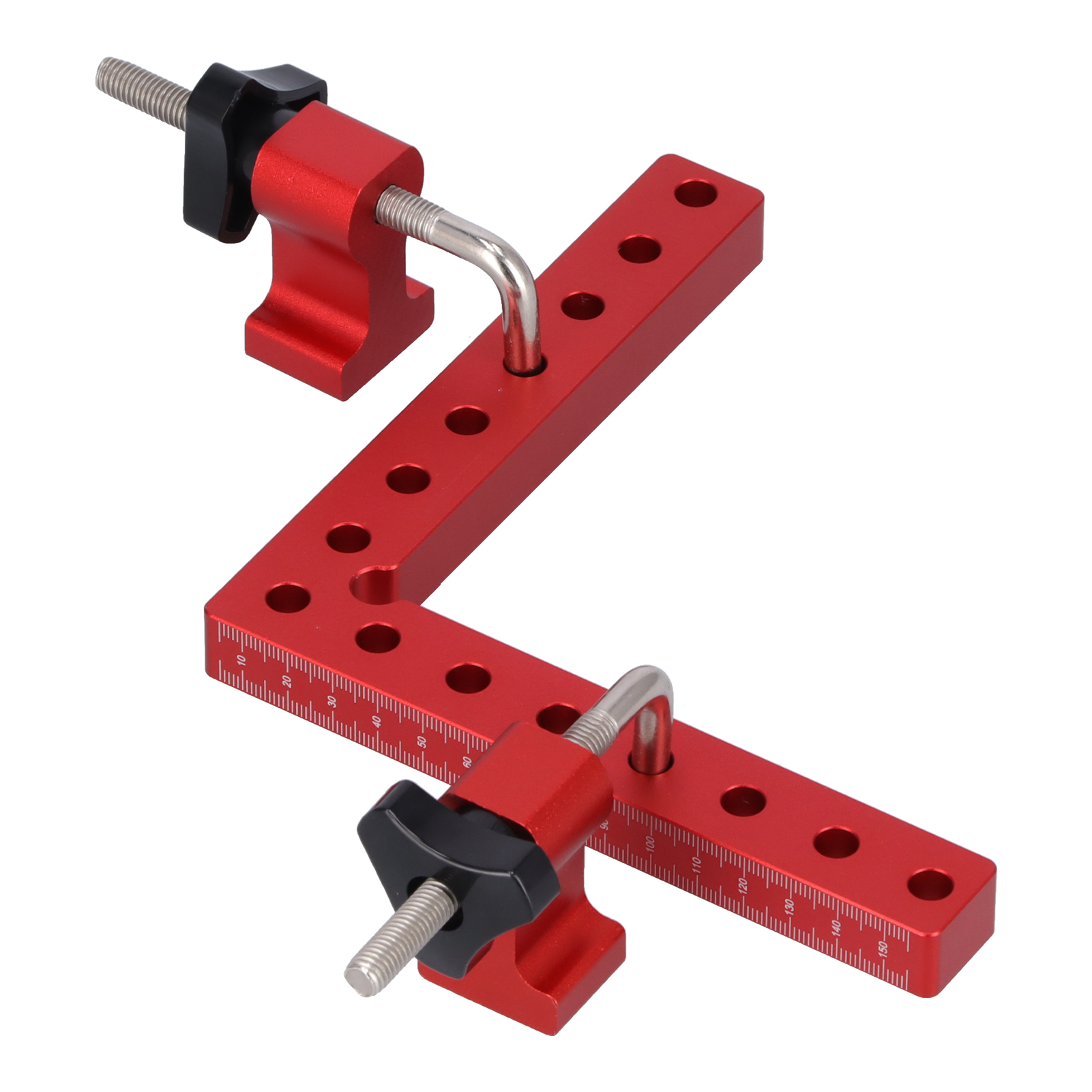 2 Sets 90°-positionierwinkel-vorrichtung, Rechtwinklige Vorrichtung, Holzbearbeitungs-verbindungsklemme, Zubehör, 160 Mm