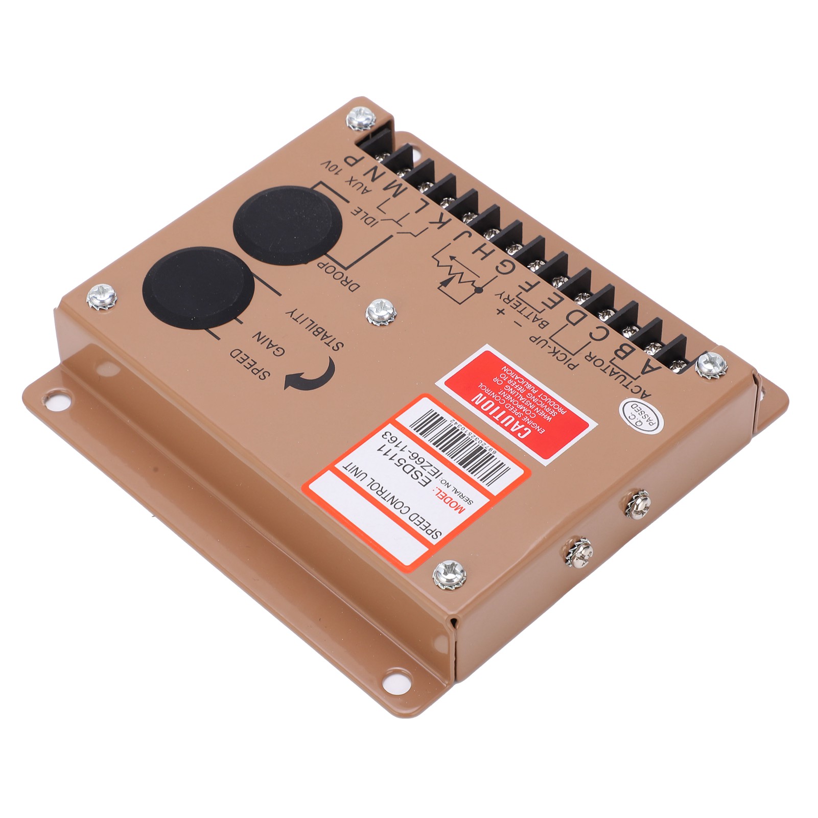 Elektronischer Drehzahlregler Für Generatoren, Eisenregler Esd5111 Dc 12v/24v