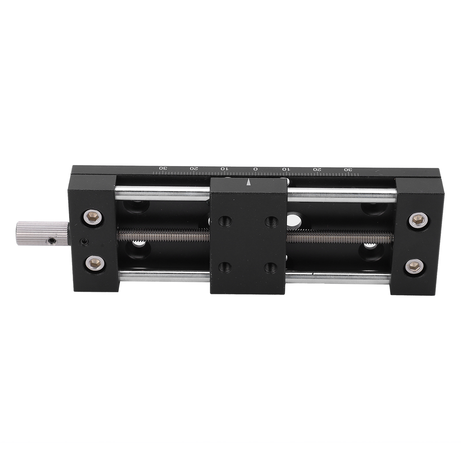 Schiebetisch X-achsen Manueller Drehknopf Feineinstellung Trimmplattform Aus Aluminiumlegierung Sp40a-db65