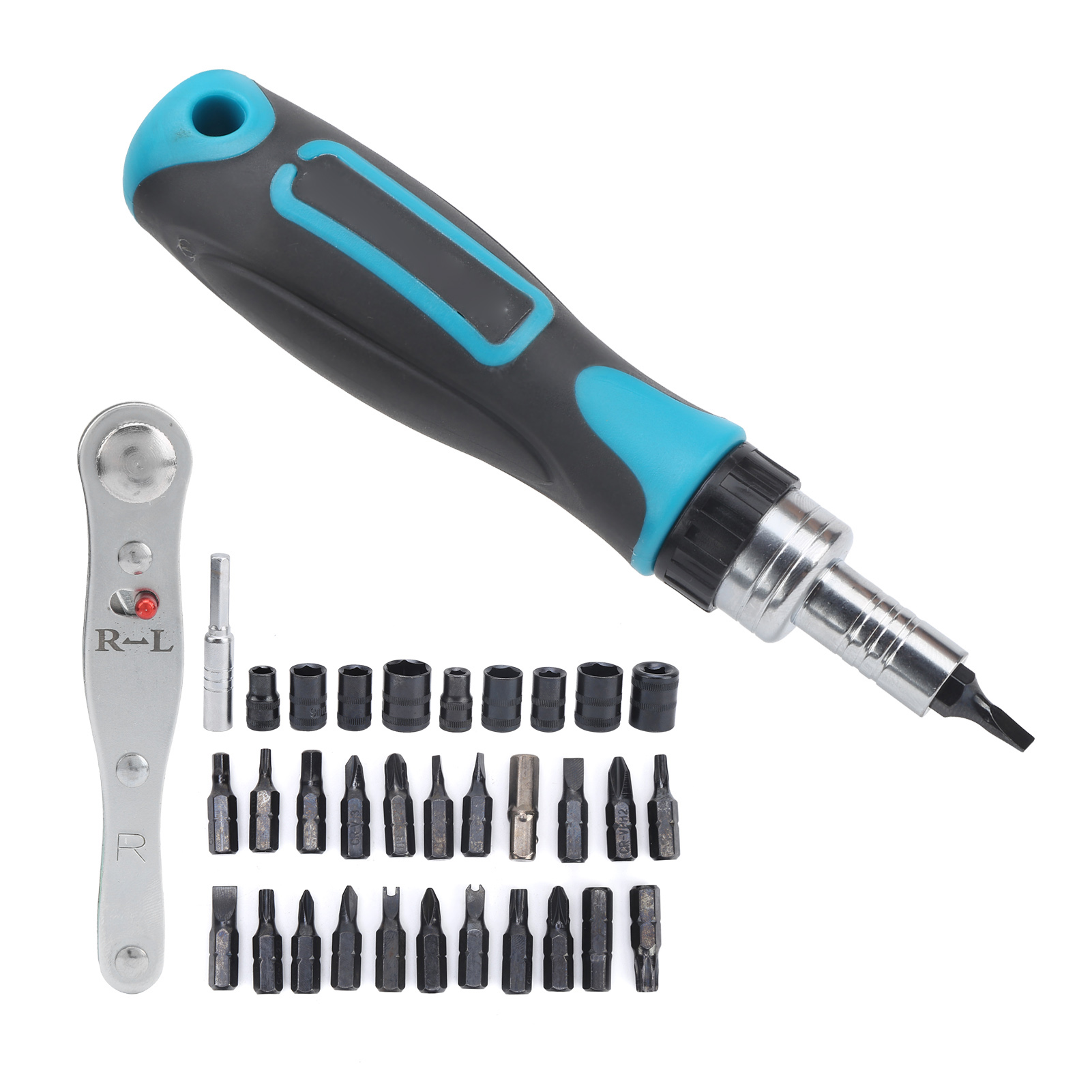 Schraubendreher-set, Multifunktions-schnellratschen-steckschlüssel, Bithalter-ersatzteile 8209b