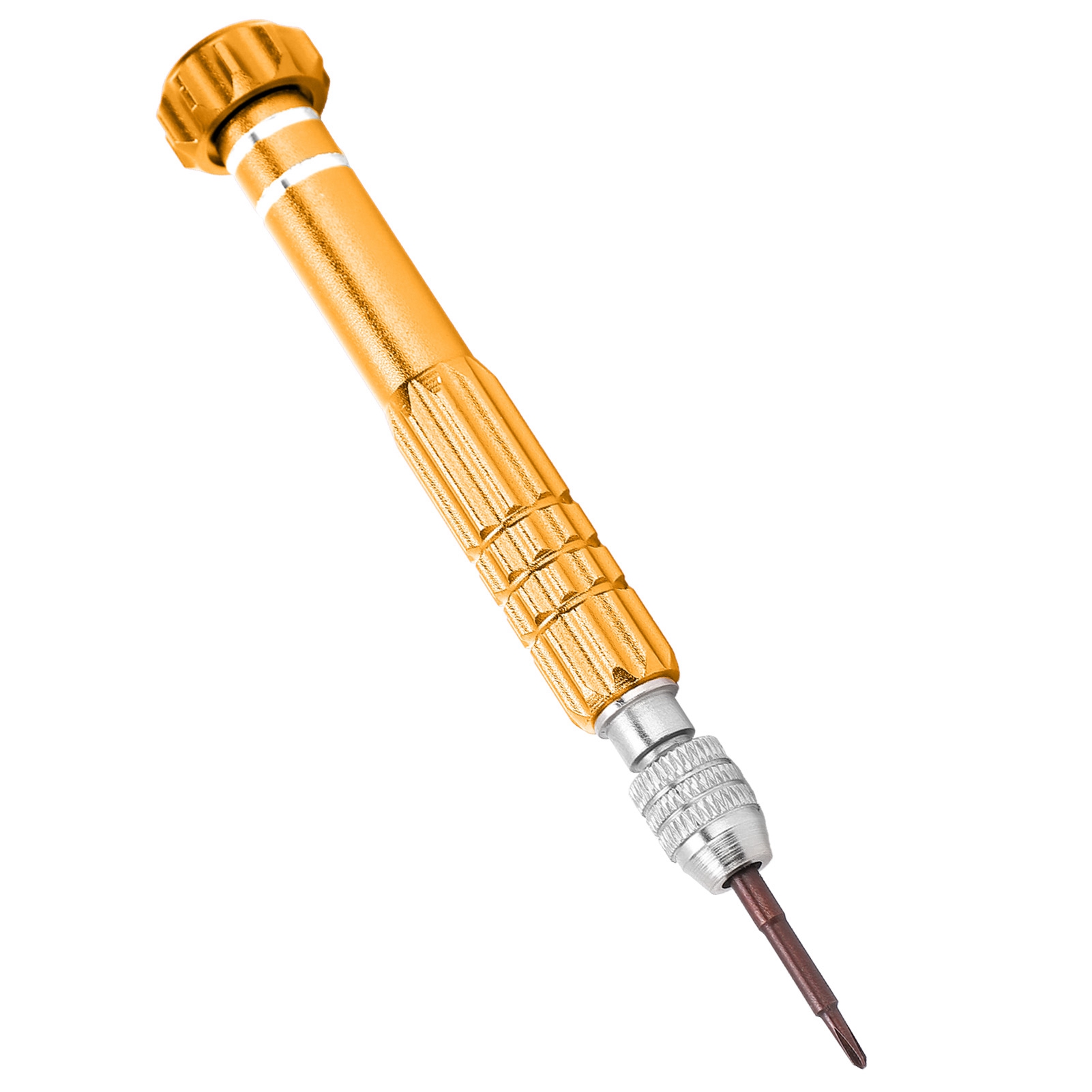 5-in-1 Schraubendreher-werkzeugset Aus Aluminiumlegierung Für Uhren, Schmuck Und Handy-reparaturen (golden)
