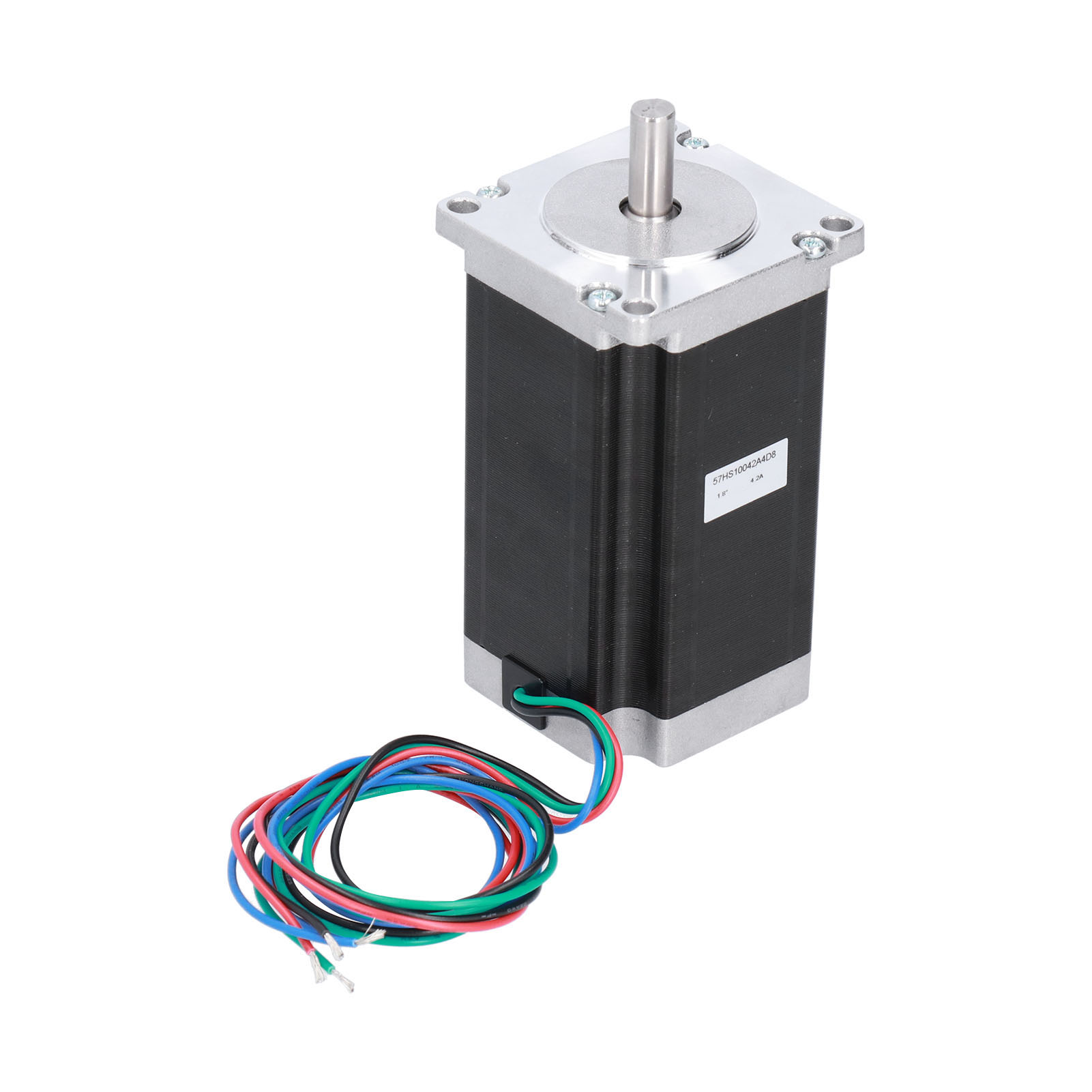 Schrittmotor 57, 2,5 Nm, 4-adrig, Mit 8-mm-welle, Cnc-fräs- Und Drehmaschinenzubehör, 24 V, 4,2 A, 57hs10042a4d8, Einzelwelle