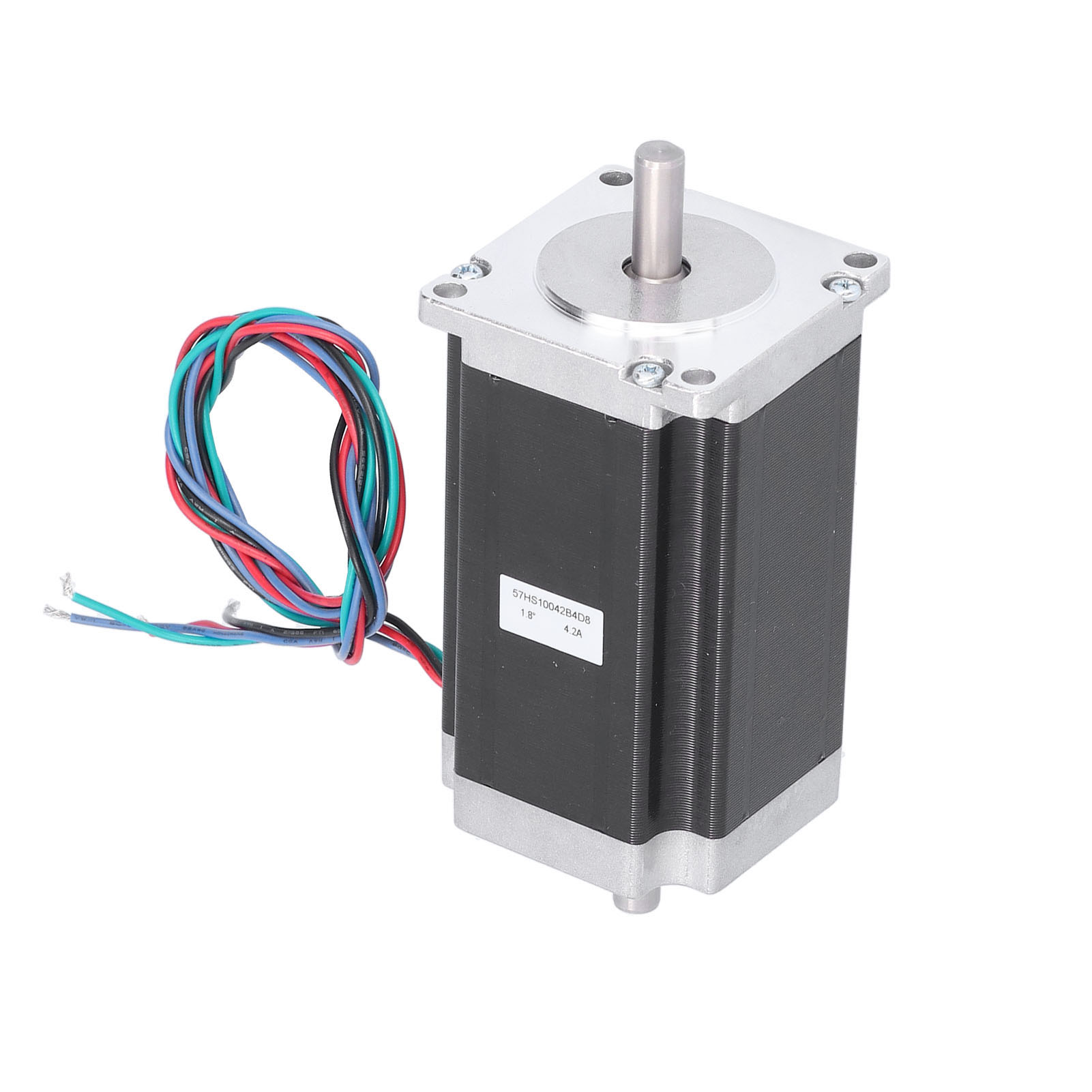 Schrittmotor 57, 2,5 Nm, 4-adrig, Mit 8-mm-welle, Cnc-fräs- Und Drehmaschinenzubehör, 24 V, 4,2 A, 57hs10042b4d8, Doppelwelle