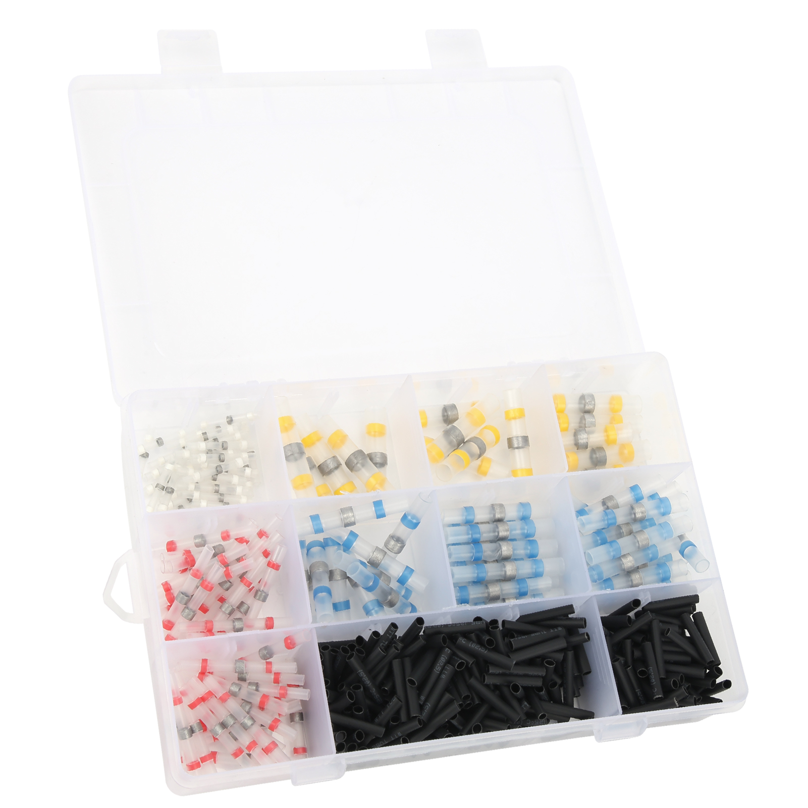 400-teiliges Set Aus Schrumpfschlauch-lötverbindern, Wasserdichten Löthülsen Und Crimp-anschlüssen