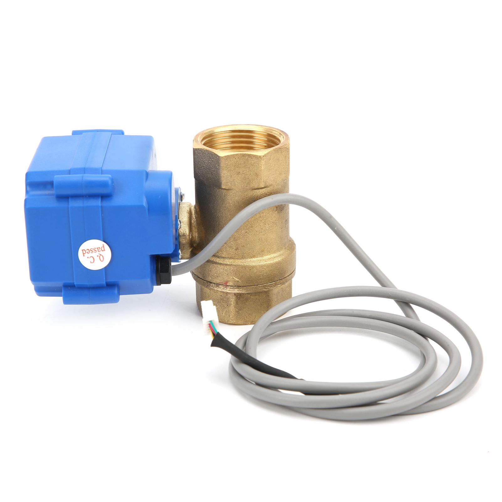 Wasserleckagesensor Mit Akustischem Überlaufschutz Und Dn25-absperrventil, Ac100–240v, Eu-stecker