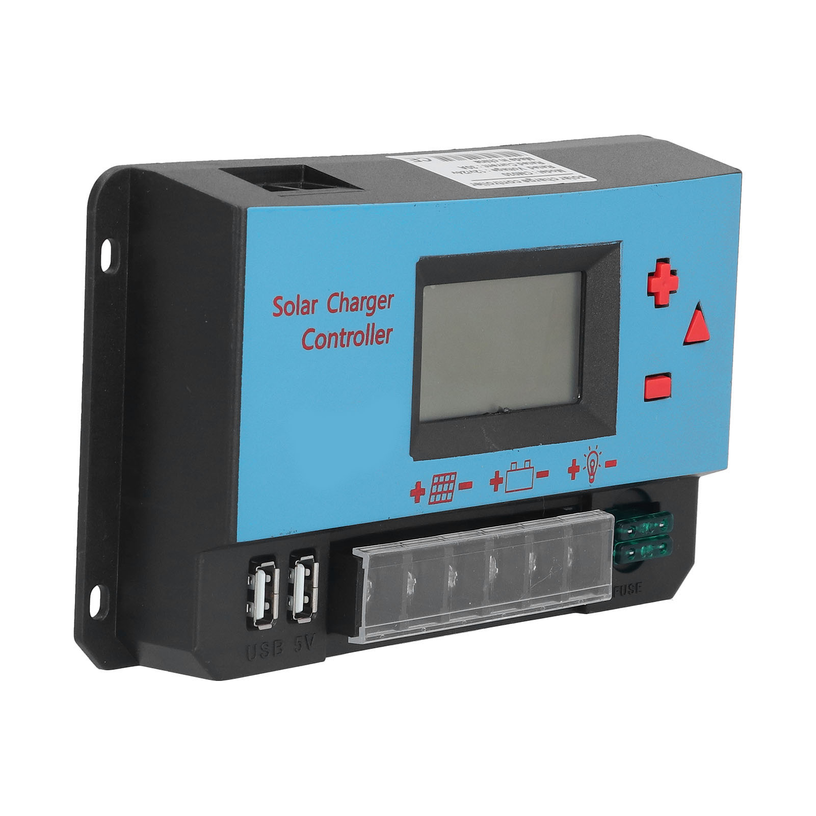 Solarladeregler Mit Lcd-display, Wasserdicht, Usb-pwm-solarladeregler Für Solarlampen Und Werbetafeln