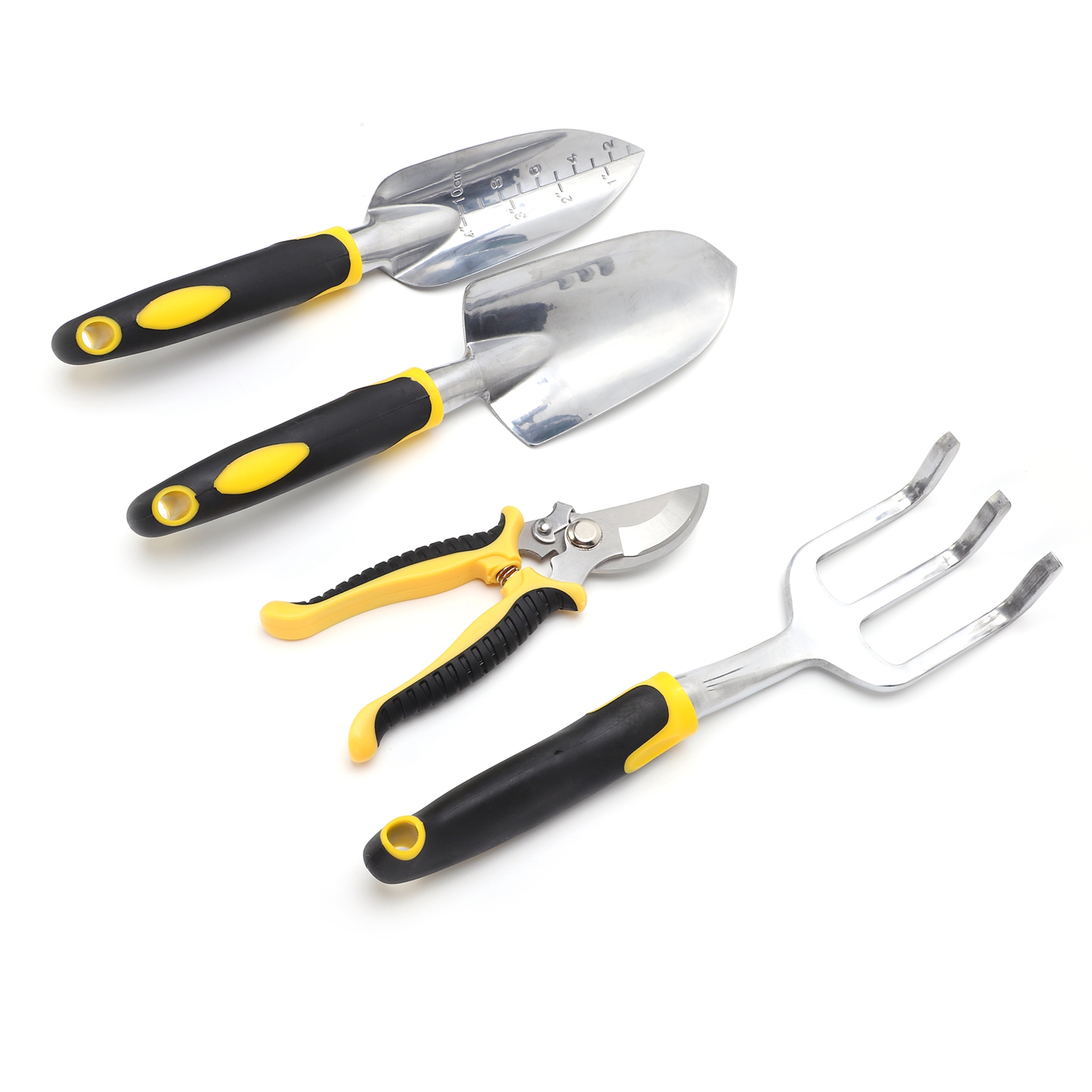 5-teiliges Gartenwerkzeug-set Mit Umpflanzspaten Und Gartenschere Mit Robustem Kopf Aus Aluminiumguss