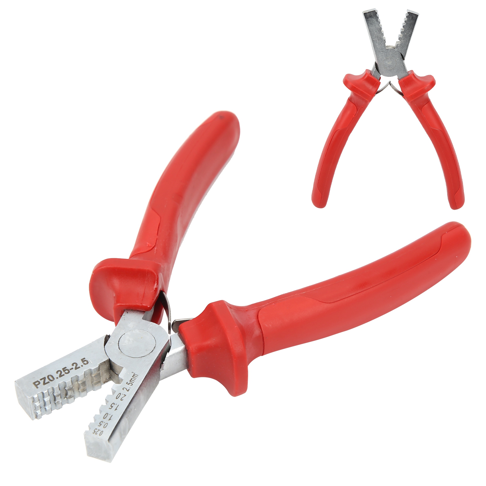 Pz0.252.5 Kabelzange, Rot, 0,252,5 Mm, Abisolierzange Für Drähte, Elektrikerwerkzeug