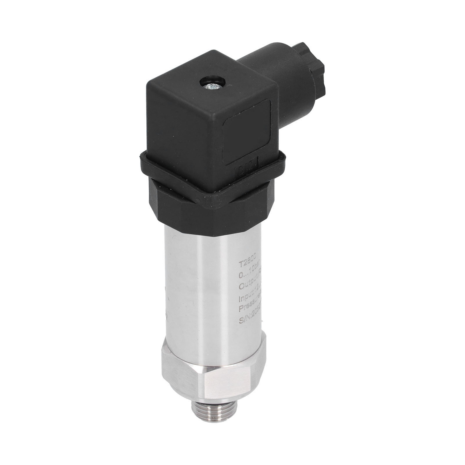 Lefoo G1/4 0–10 Bar Digitaler Druckmessumformer Für Hydraulik, Gas, Wasser, Öl Und Kraftstoff, Anzeige, Gewindesensor T2800, 4-adriger Rs-485-ausgang