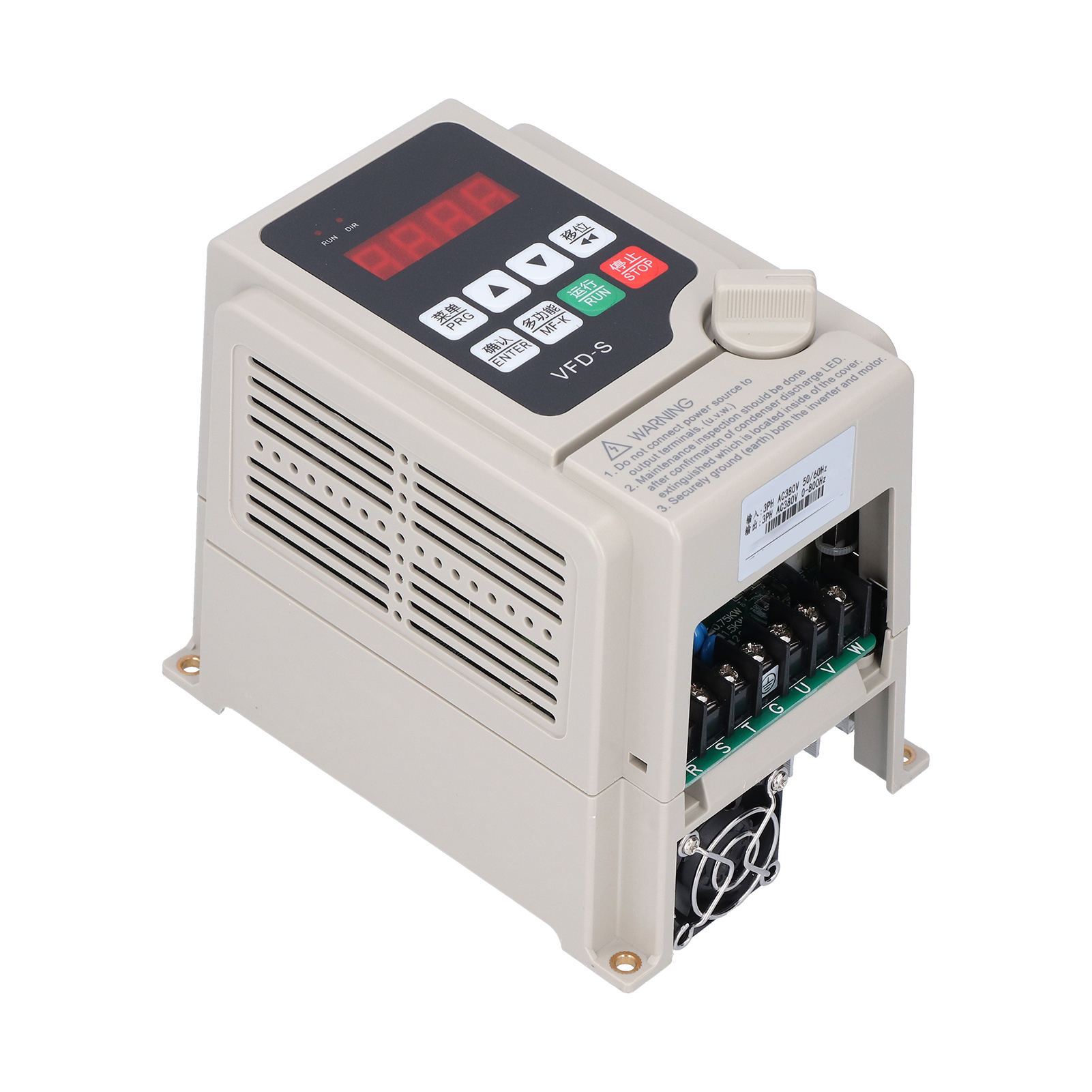 Frequenzumrichter (vfd) 3-phasig Mit V/f-regelung 380 V 3,7 Kw