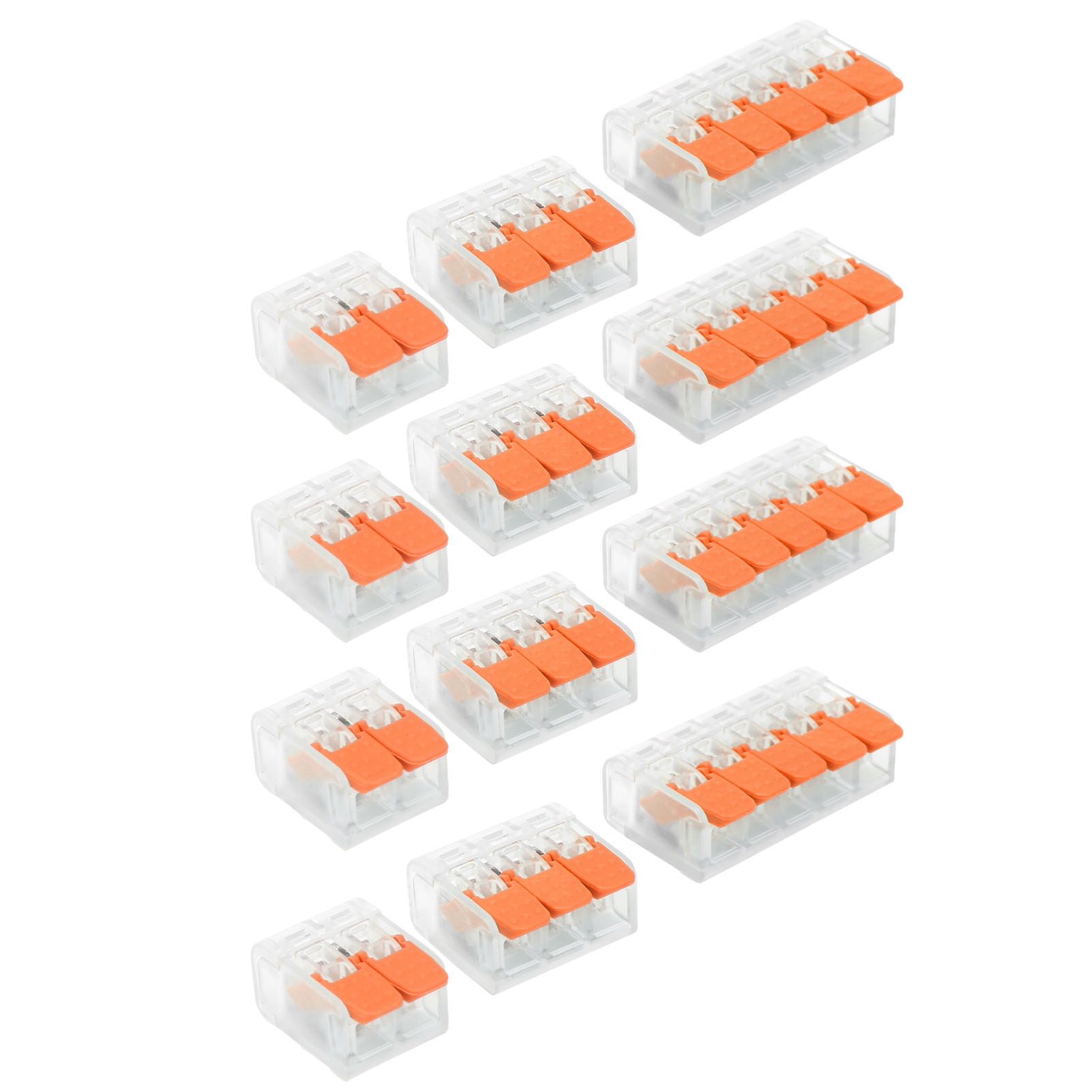 60-teiliges Set Verdrahtungsverbinder Für Gebäudebeleuchtung, Schraubenlose Schnellklemmen Pct-662/663/665