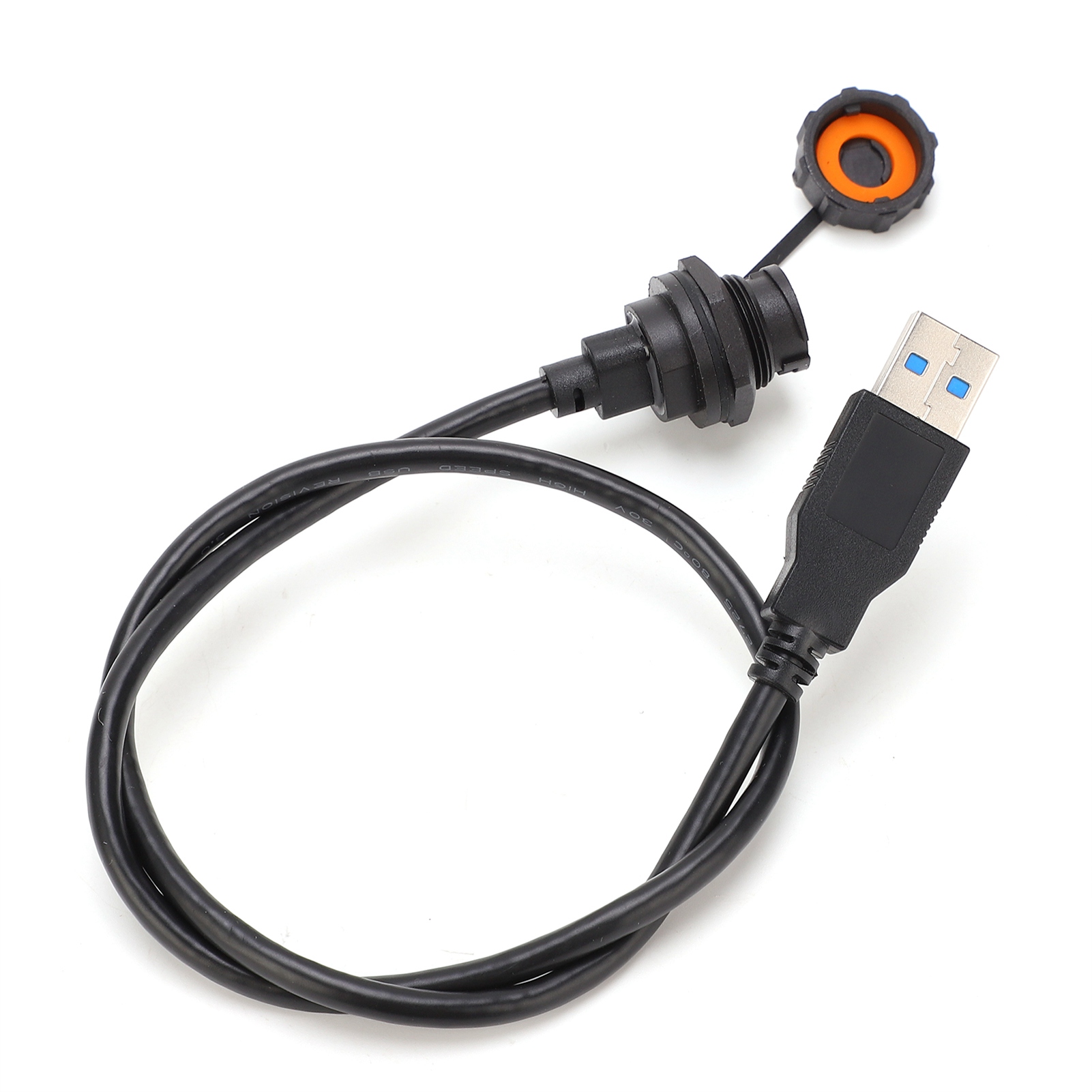 Wasserdichter Usb-anschluss Ip68 Typec Buchse Usb3.0 Stecker Mit Kabelbuchse E10tpcbff/u3am (0,3 Meter)
