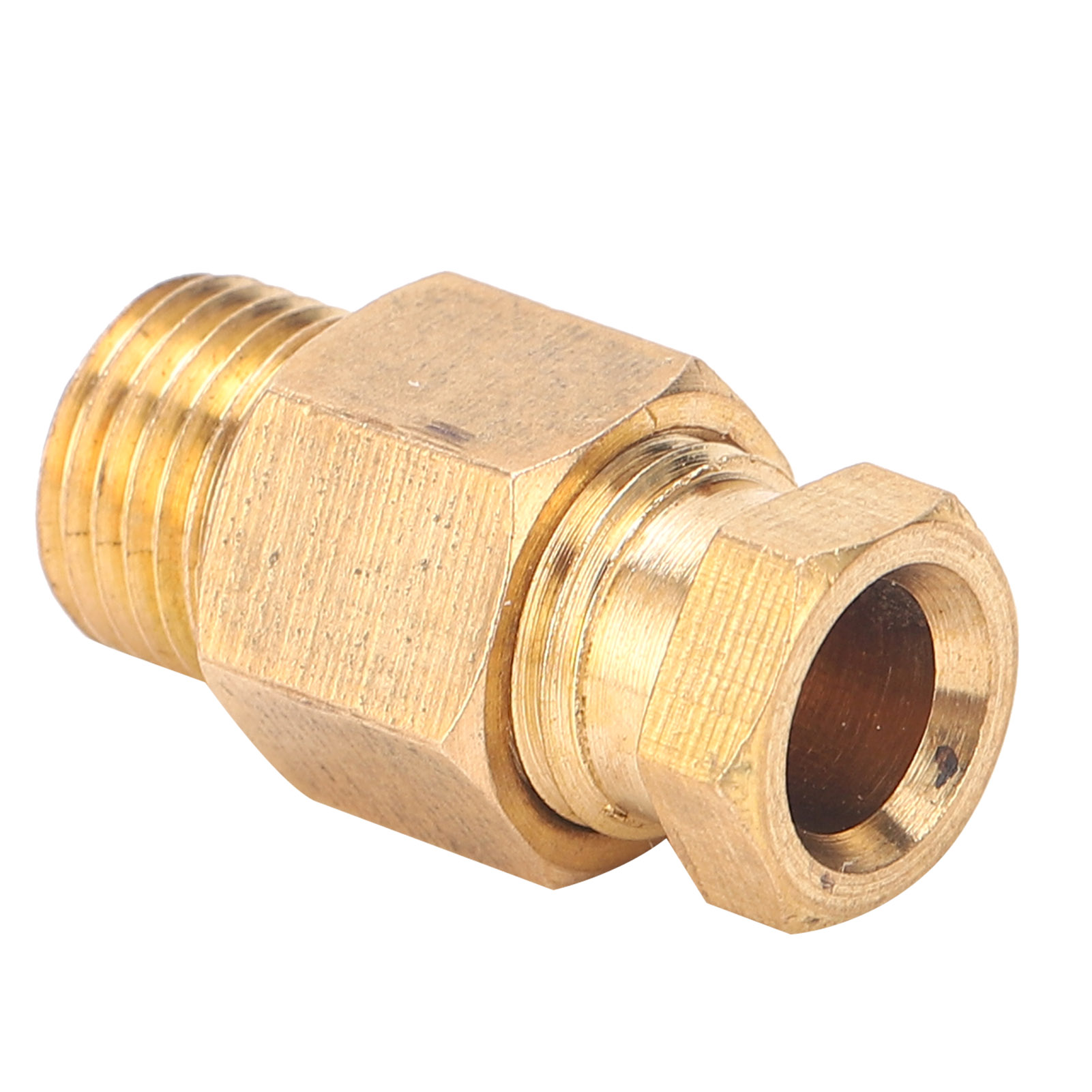 Ölrohrverbinder-winkelstück Aus Messing, Gerader Blockverbinder-adapter Für Rohrverbindungen Pd610