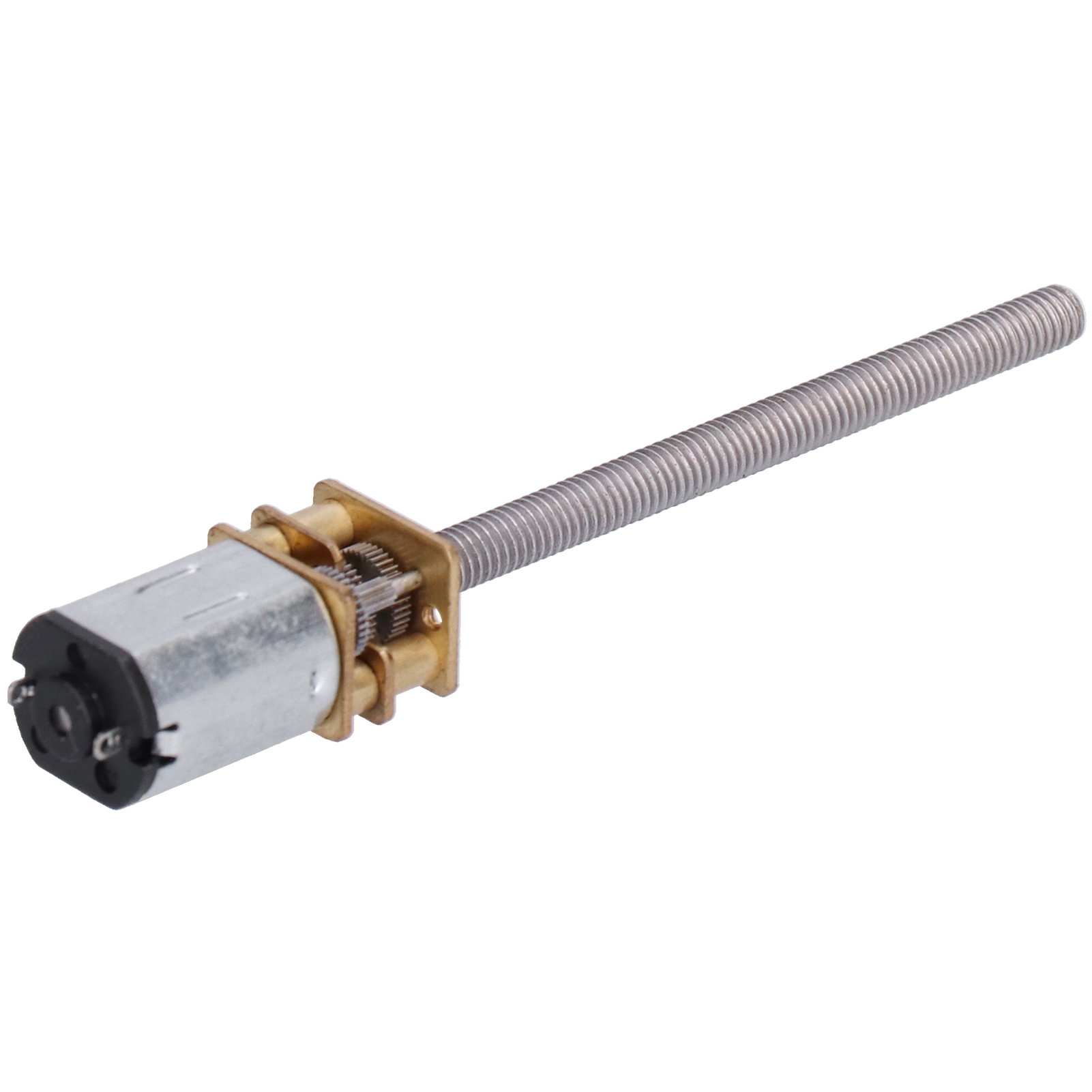 6v Dc Lineargetriebemotor Mit Gewindespindel M4x55mm, 90 U/min, Für Haushaltsgeräte Und Roboter