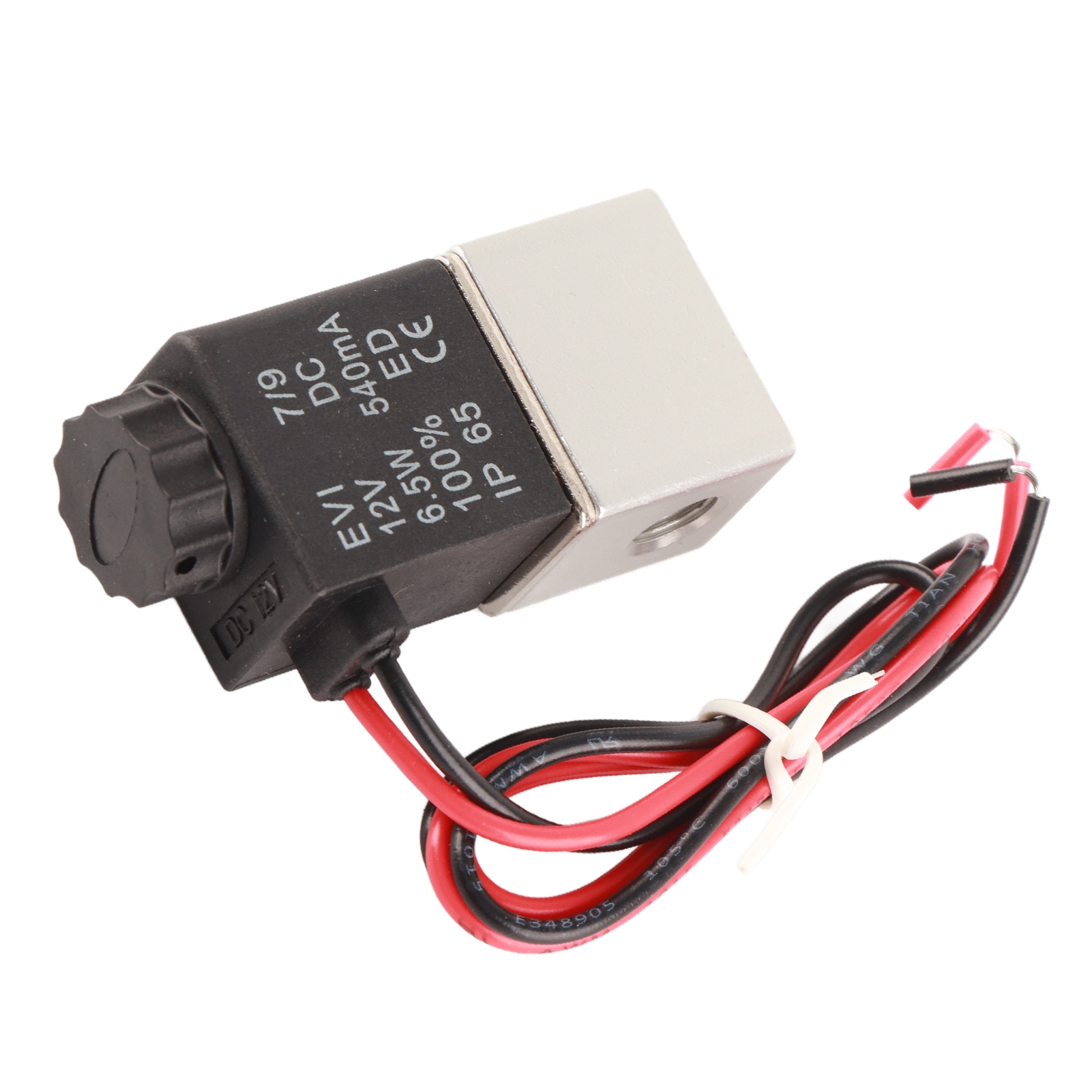 2v025‑06 2-wege-magnetventil, Normalerweise Offen, Stabil, Langlebig, Elektromagnetisches Ventil, 12 V Dc