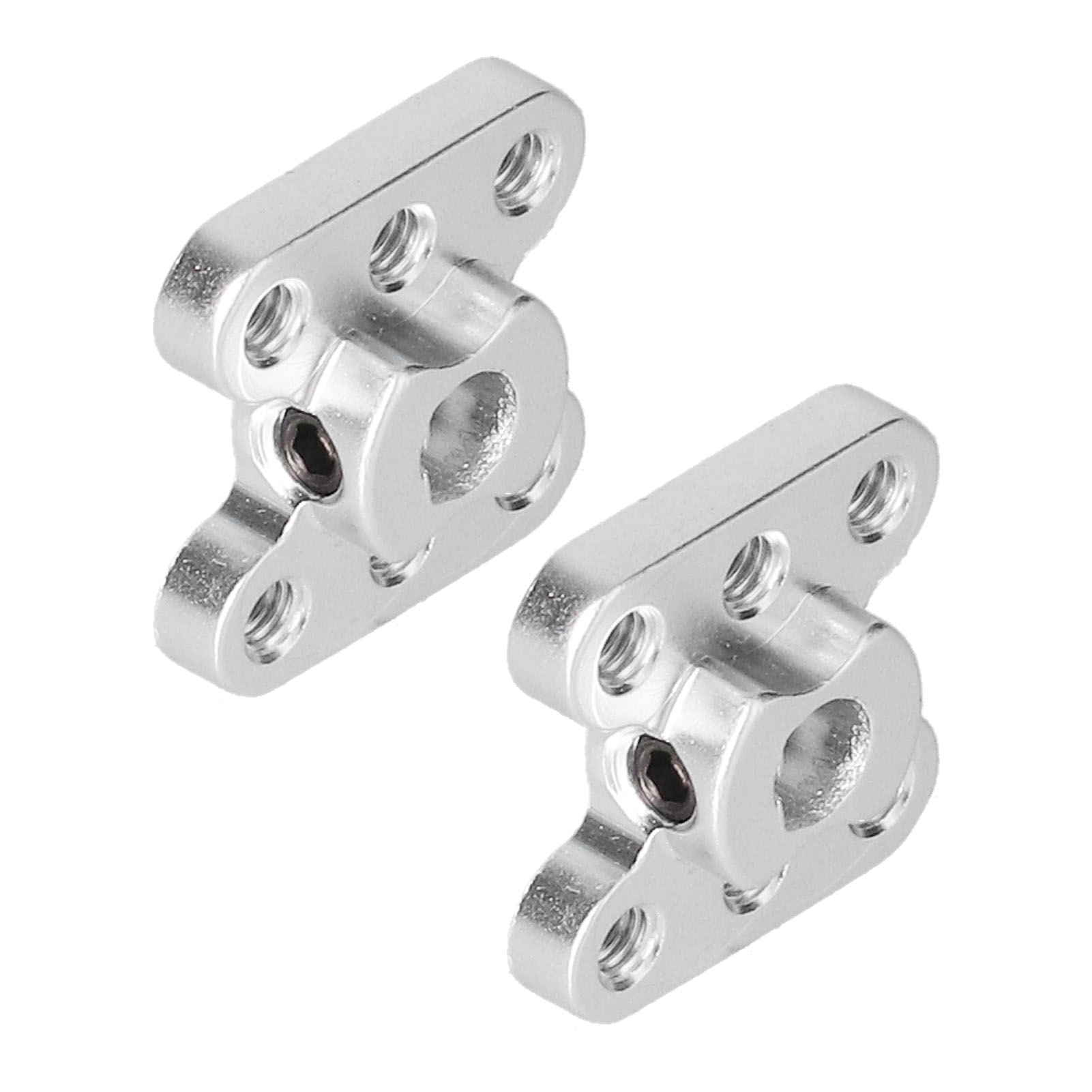 2 Stück Flansch-wellenkupplung Aus Aluminiumlegierung, 6 Mm D-loch, Leichter Flanschkupplungsverbinder Für Intelligente Roboter
