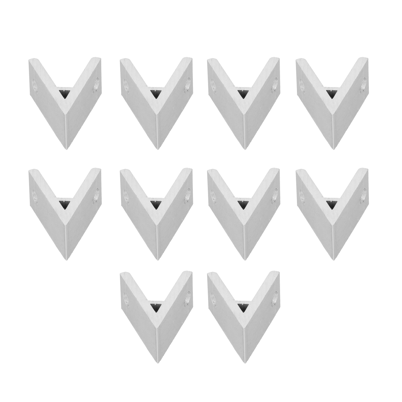 10 Stück Aluminium-winkel-eckverbinder Für Industrieprofile 2030404550603030–45°