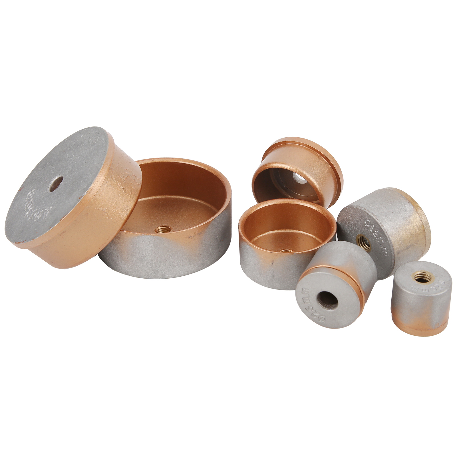 10-teiliges Zubehör Für Heißklebemaschinen (ppr-rohrdüsen) Für Durchmesser 63 Mm/40 Mm/32 Mm/25 Mm/20 Mm