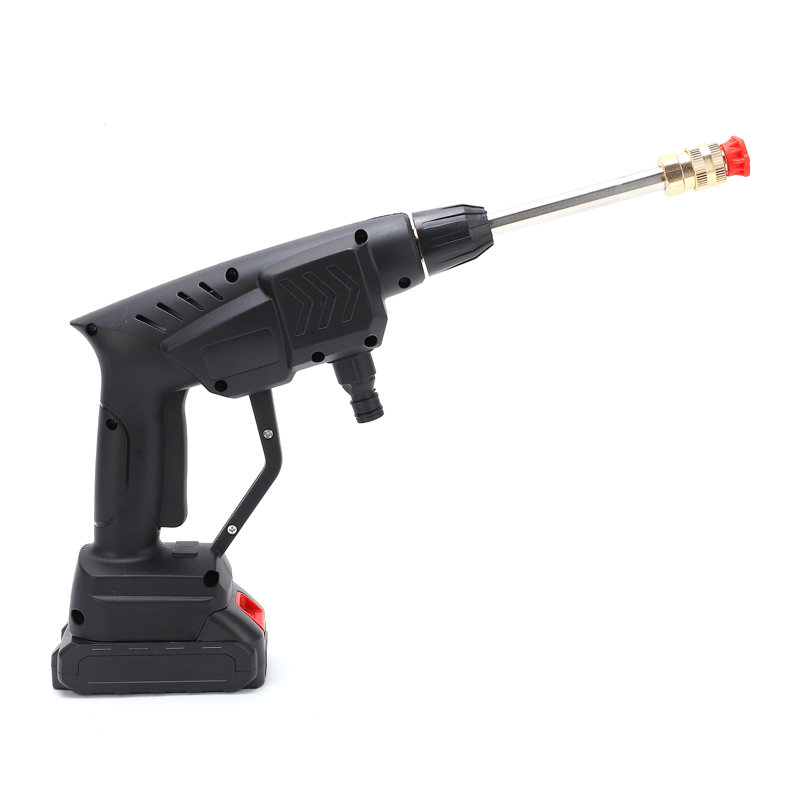 Akku-hochdruckreiniger Mit Lithium-ionen-akku, Mini-handgerät, 80–240 V Wechselstrom, 10 Batterien, Eu-stecker