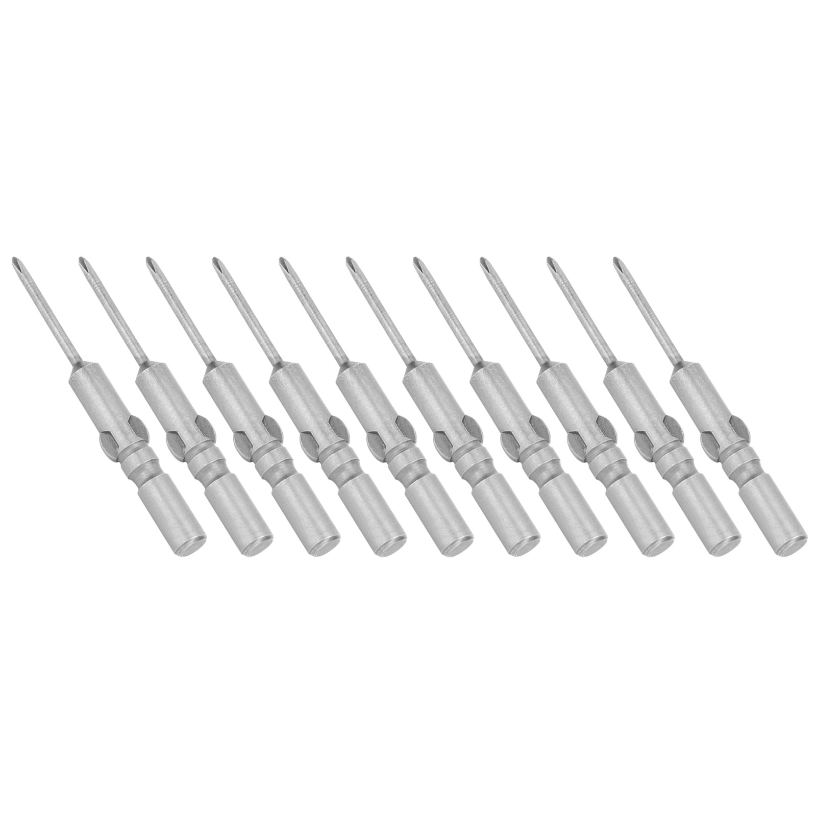 10-teiliges 2-mm-elektroschraubendreher-bit-set Mit Kreuzschlitz-magnetkopf Und Ersatzteilen