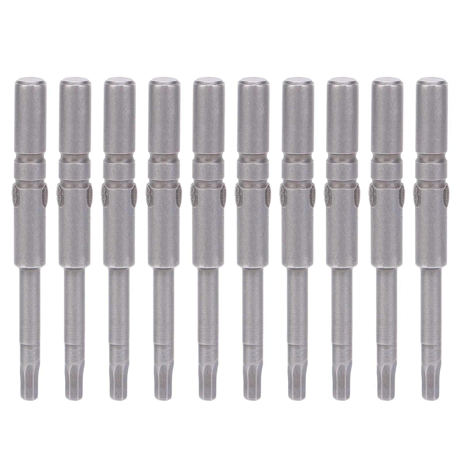 10-teiliges Set Schraubendreherbits Mit Sechskantaufnahme, Starker Magnetischer Spitze, S2-legierungsstahl, Elektrikerwerkzeug