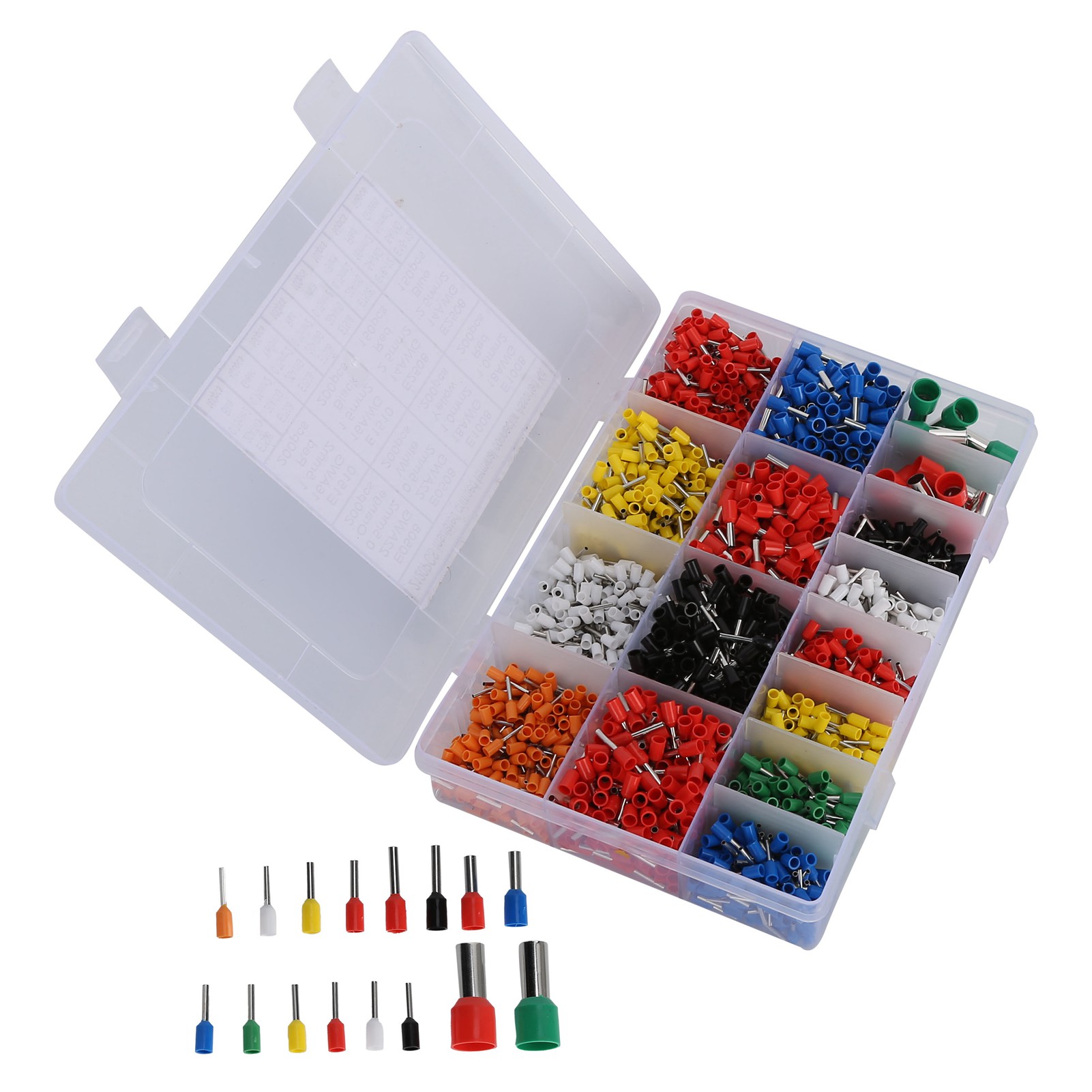 2120-teiliges Set Elektrischer Drahtklemmen Aus Ve-material, Praktisch Und Temperaturbeständig